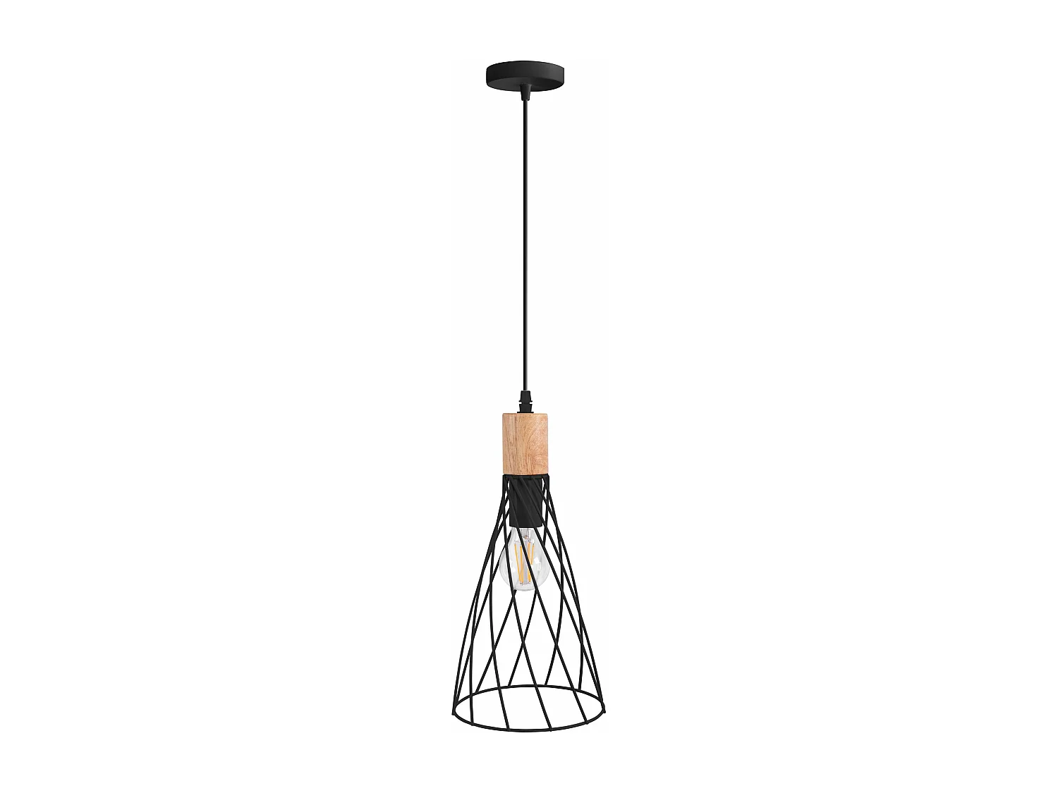 Lampe Suspendue Toolight App1268-1Cp Black