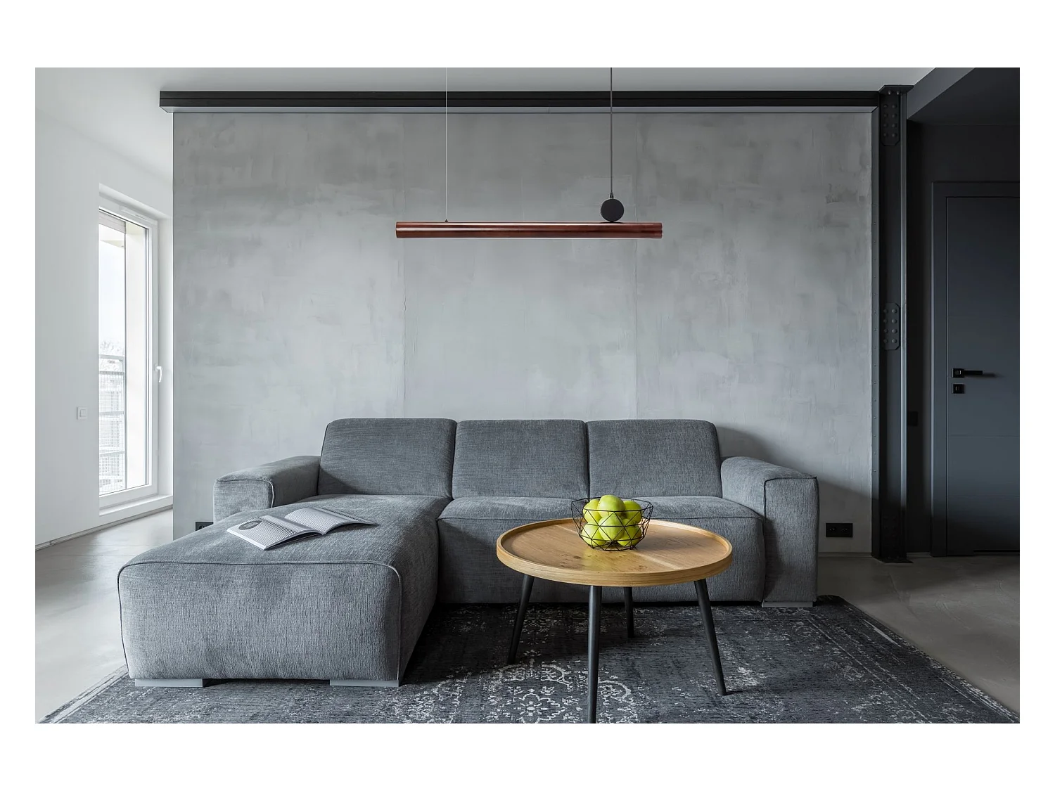 Lampe Suspendue Toolight App969-1Cp Forest Line Black