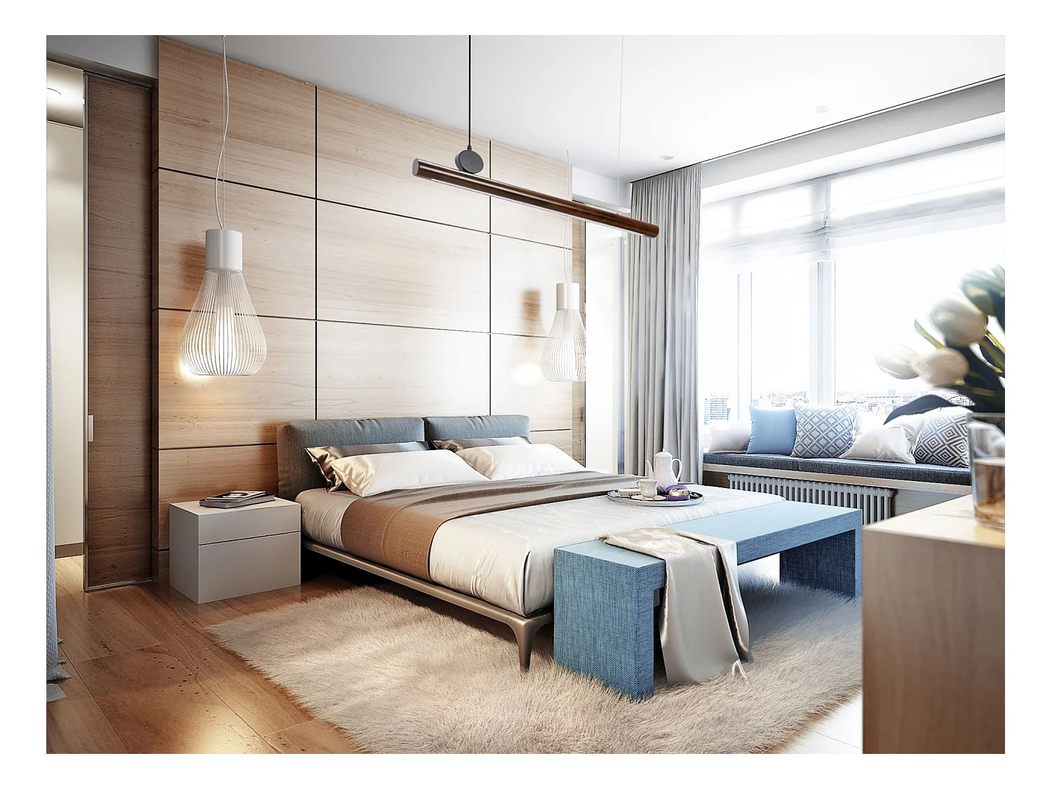 Lampe Suspendue Toolight App969-1Cp Forest Line Black