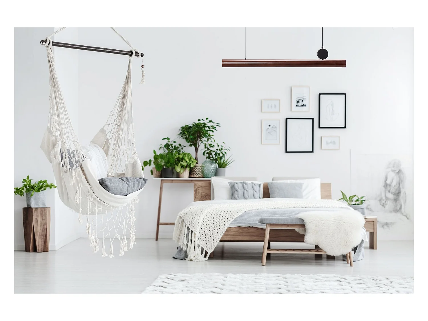 Lampe Suspendue Toolight App969-1Cp Forest Line Black