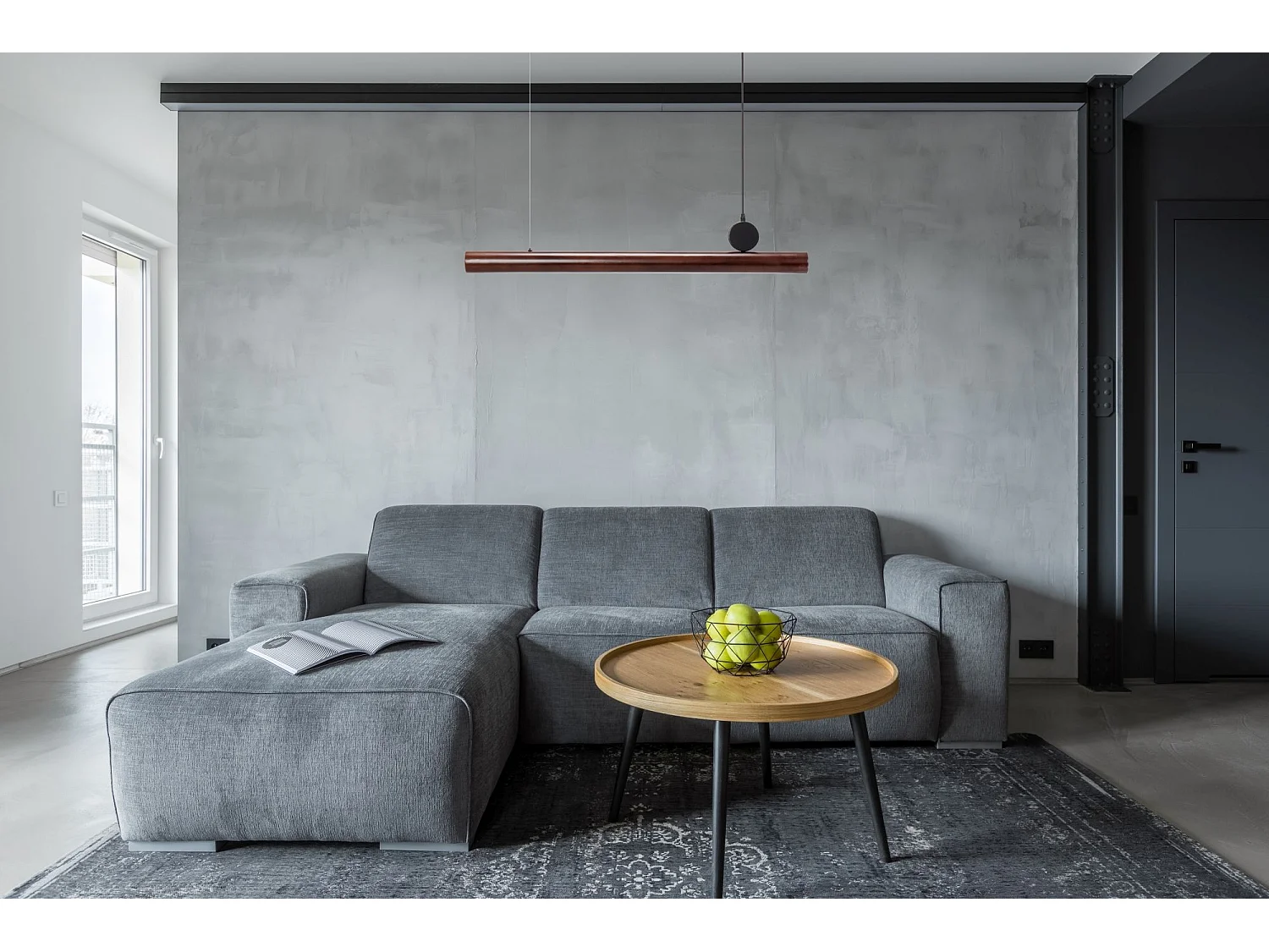 Lampe Suspendue Toolight App969-1Cp Forest Line Black