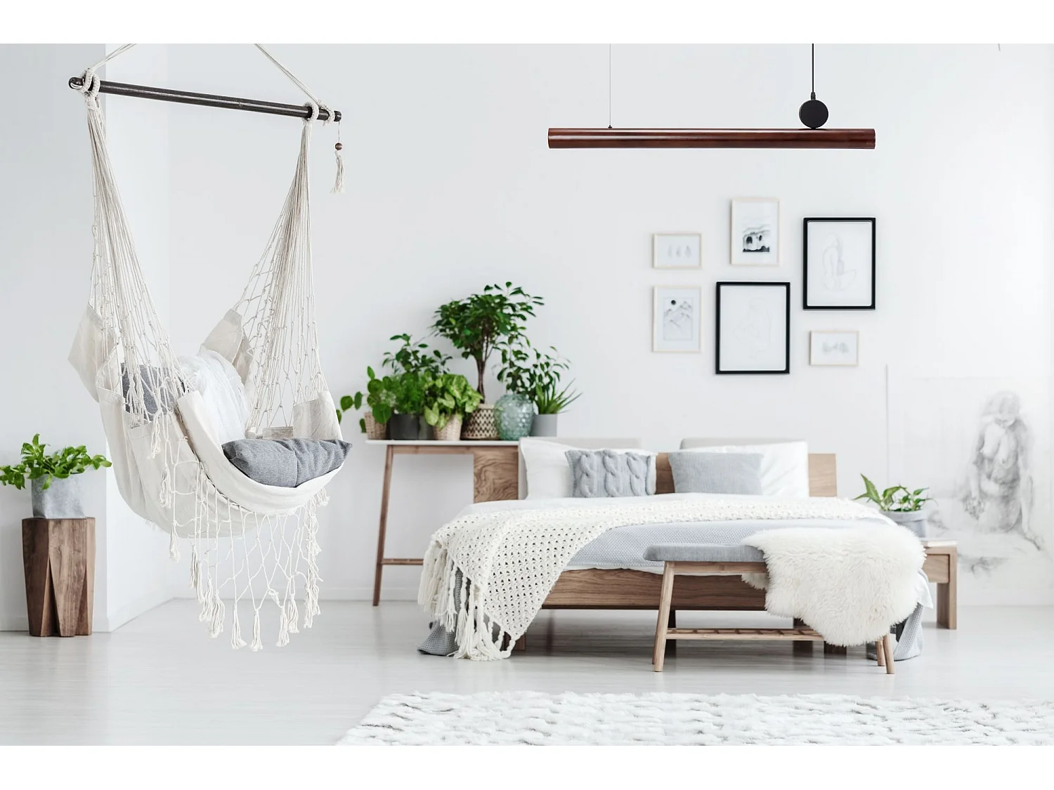 Lampe Suspendue Toolight App969-1Cp Forest Line Black