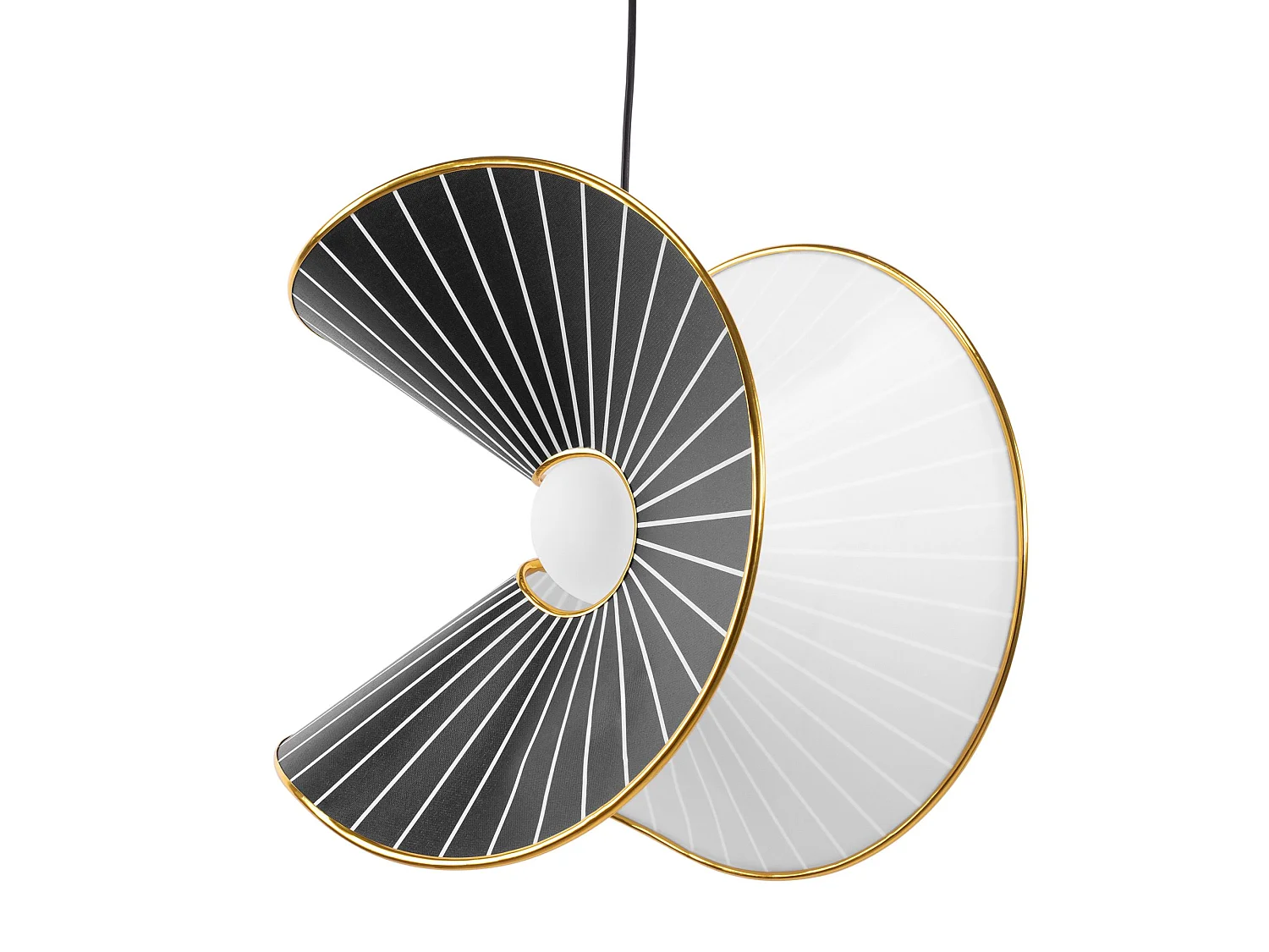 Lampe Suspendue Toolight App1500-1Cp Black Gold