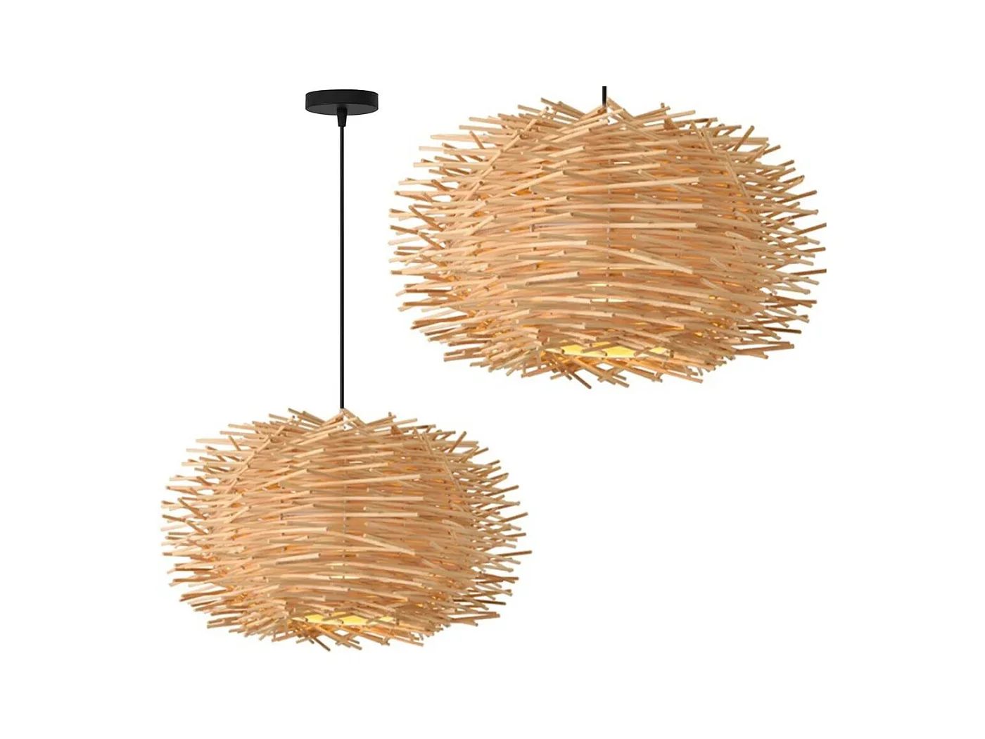 Lampe Suspendue Toolight App1486-1Cp Brown