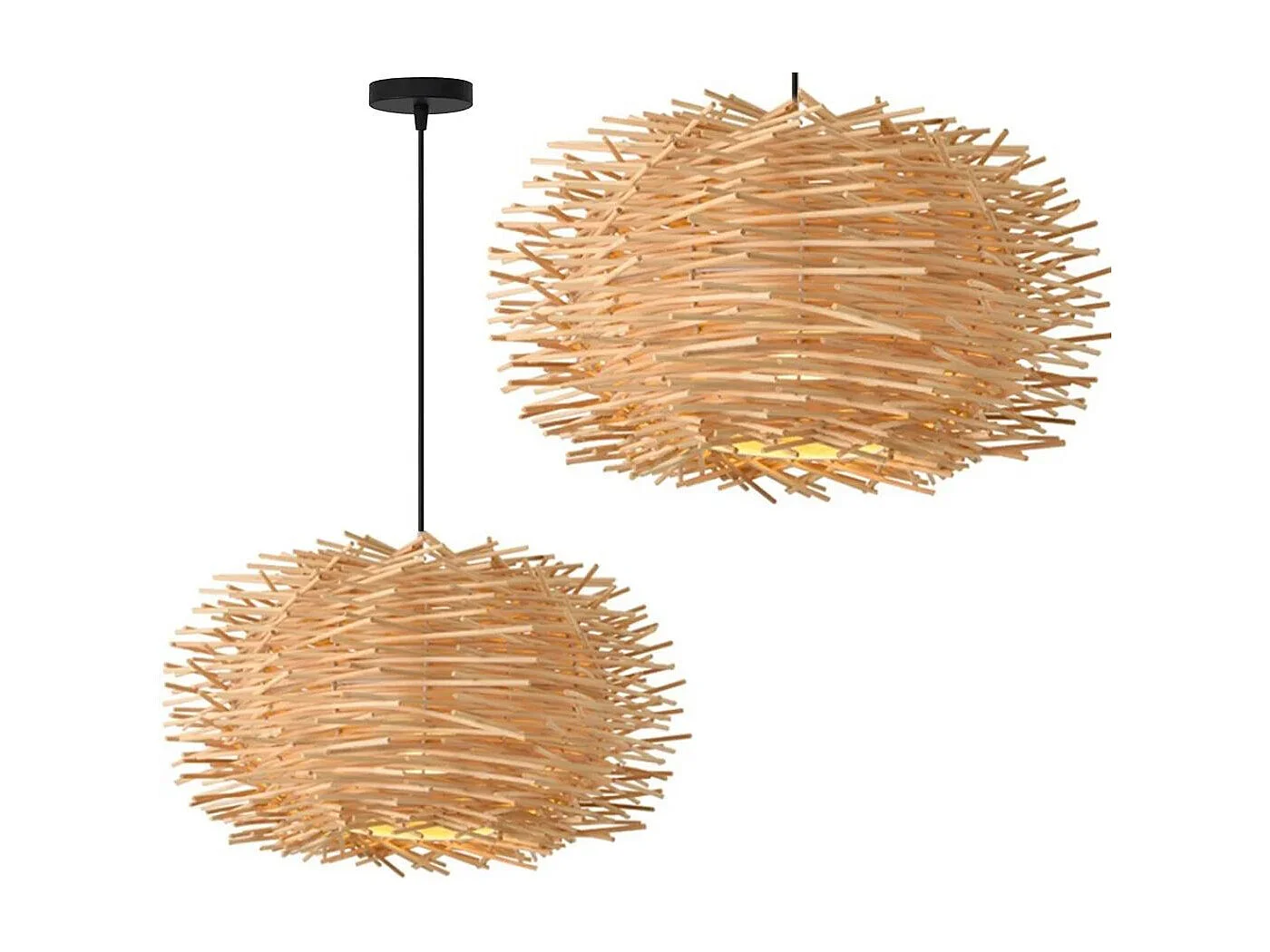 Lampe Suspendue Toolight App1486-1Cp Brown