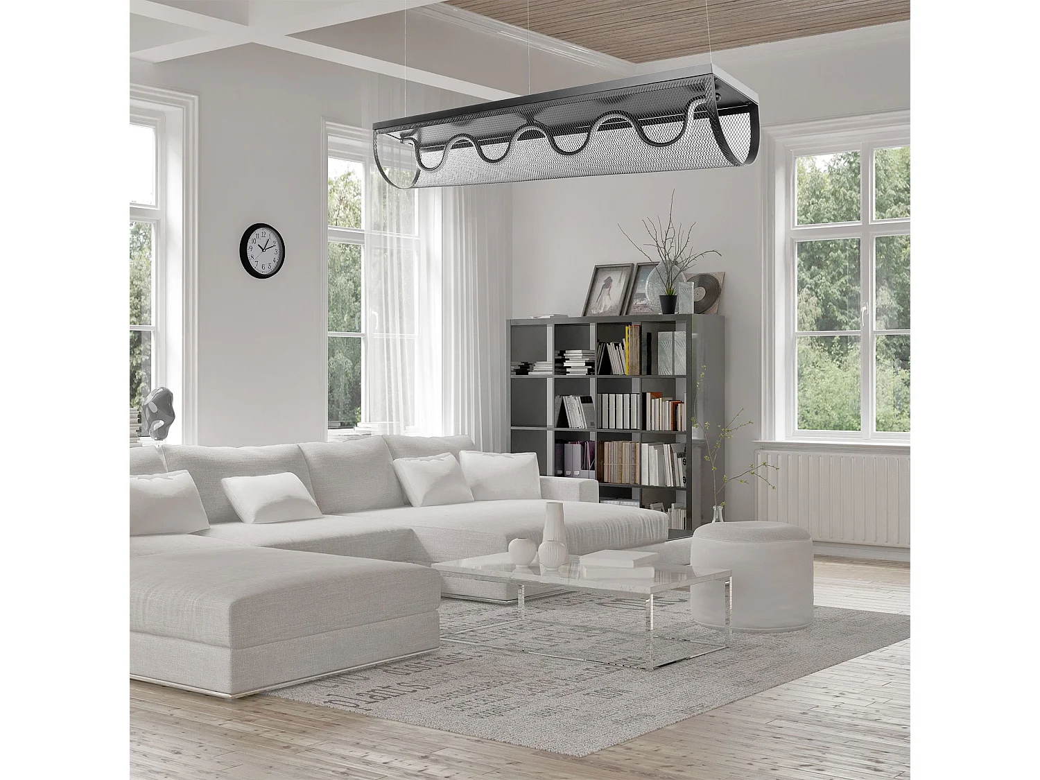 Candeeiro Suspenso Toolight App1409-Cp Black