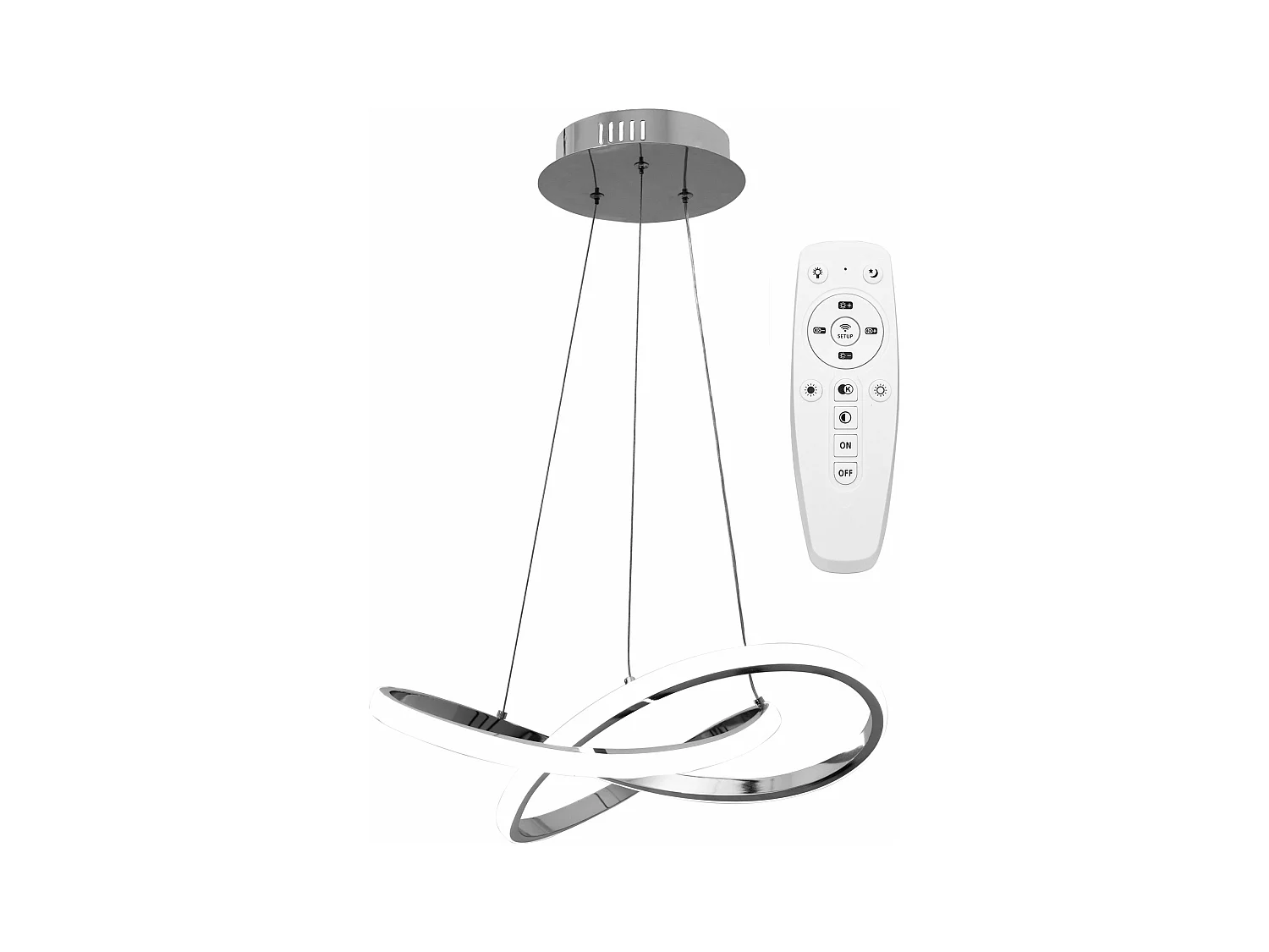 Lampe Suspendue Toolight App389-Cp Chrome