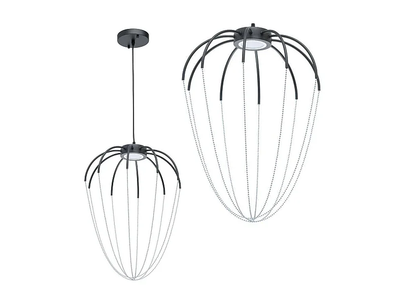 Lampe Suspendue Toolight App1477 Black