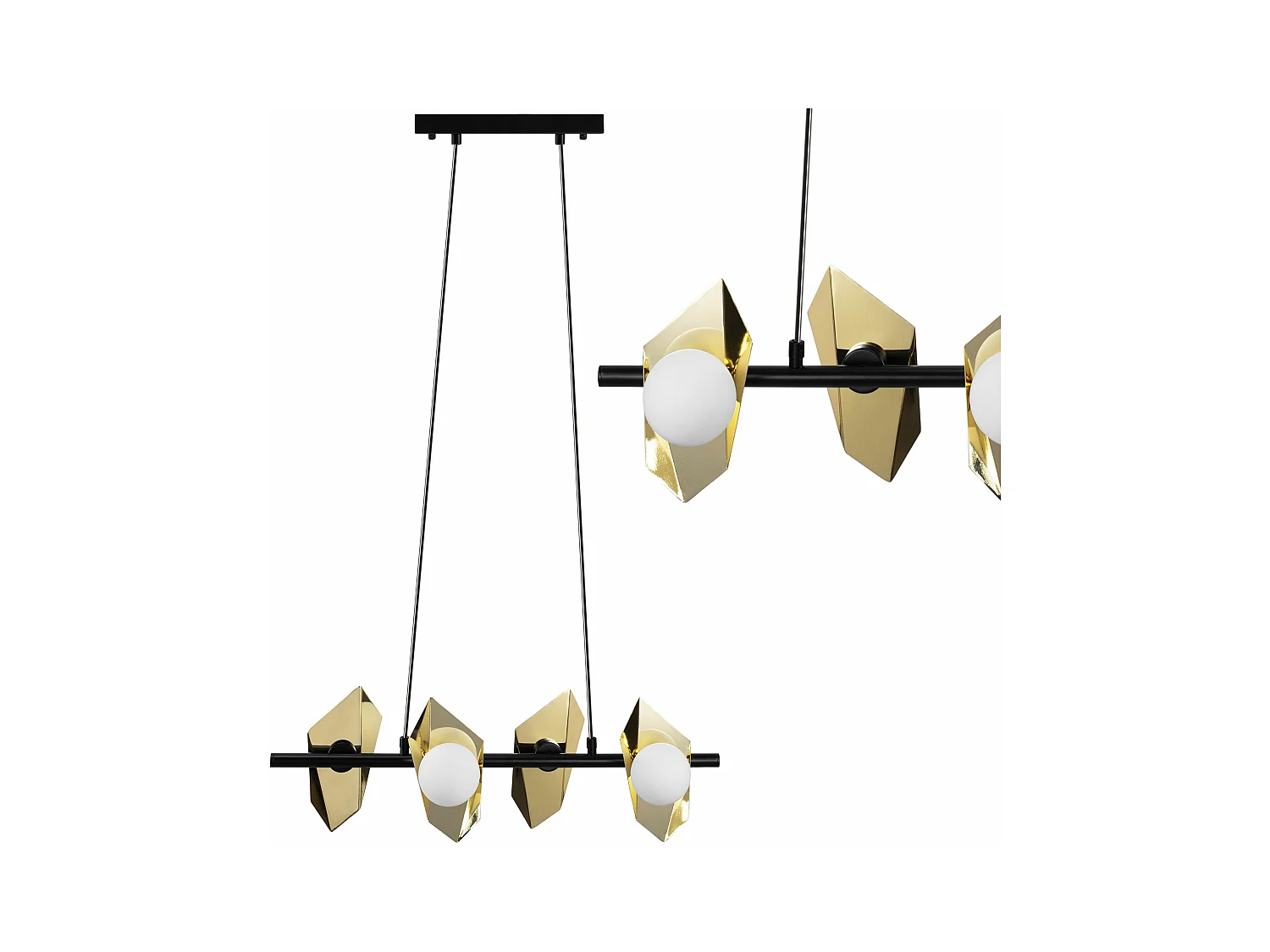 Lampe Suspendue Toolight App1412-Cp Black