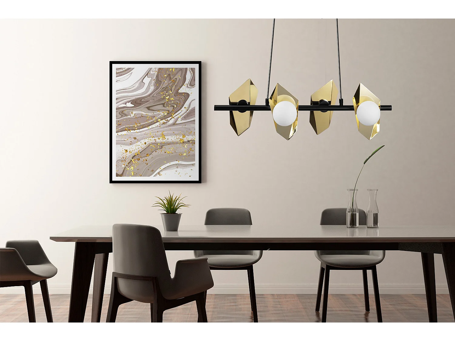 Hängelampe Toolight App1412-Cp Black