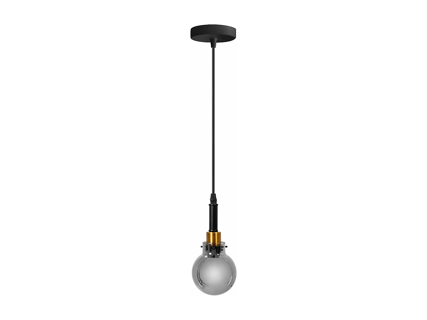 Lampe Suspendue Toolight App1124-1Cp Black Gold