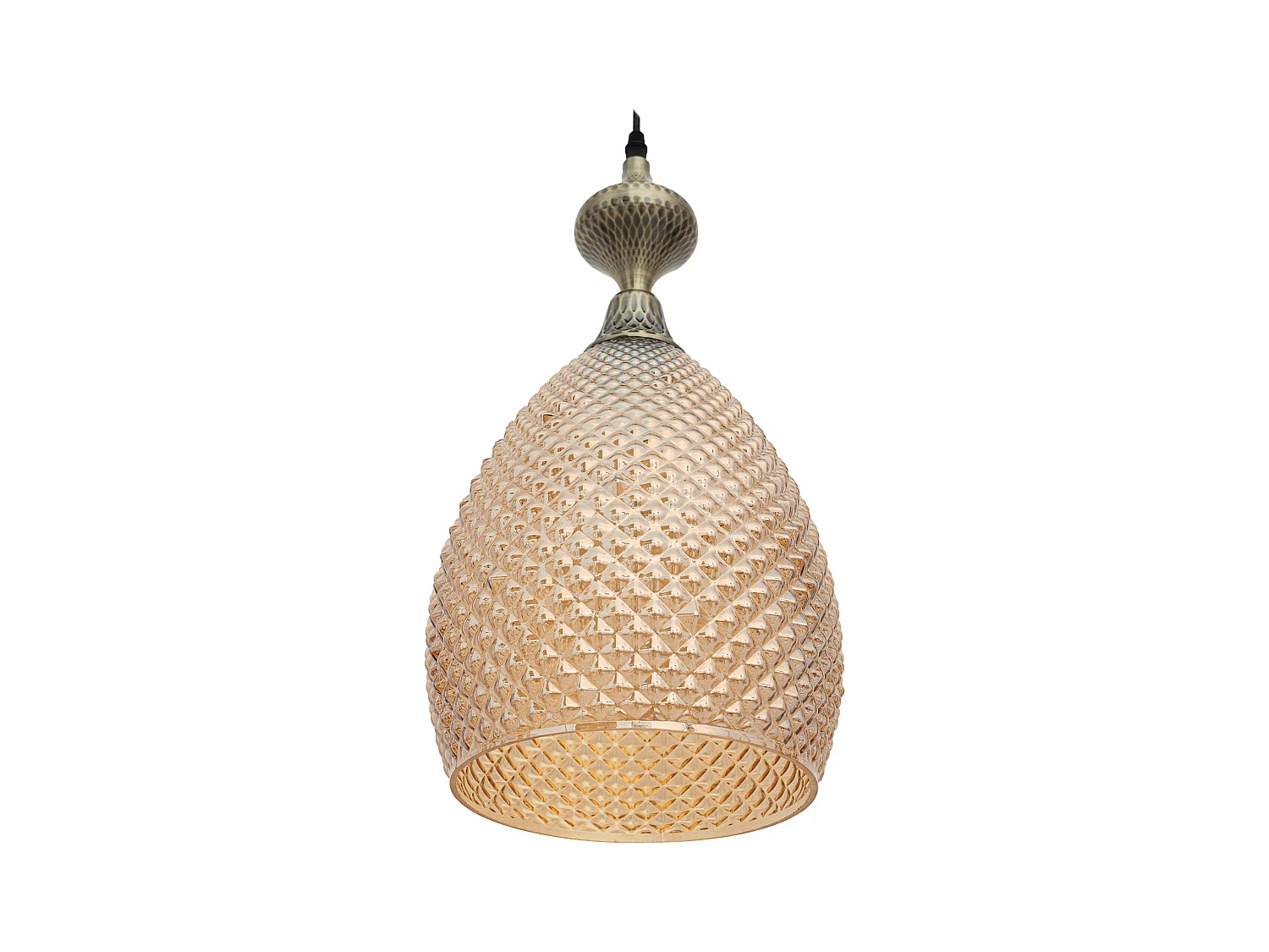 Hanglamp Toolight App432-1Cp Amber Beige