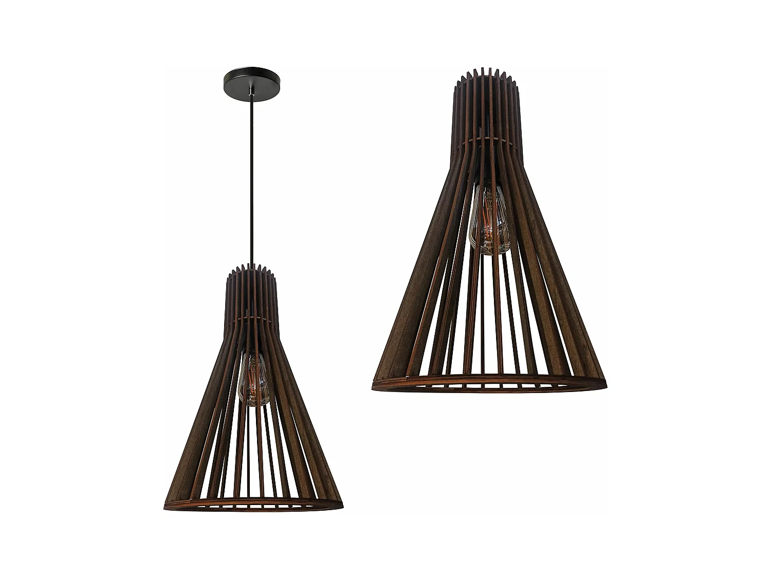 Lampe Suspendue Toolight App1350-Cp Boho Black