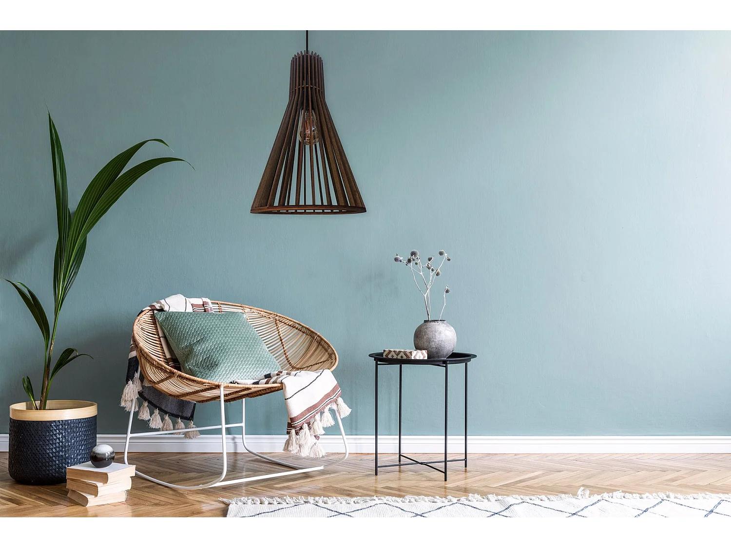 Lampe Suspendue Toolight App1350-Cp Boho Black