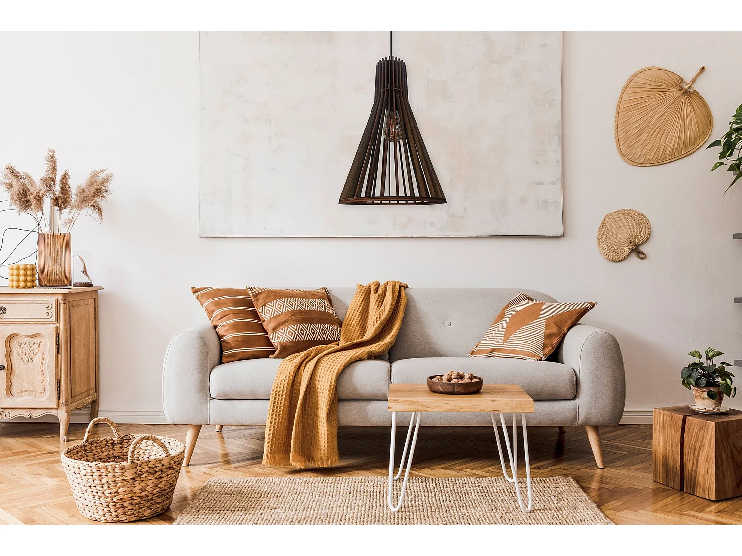 Lampe Suspendue Toolight App1350-Cp Boho Black