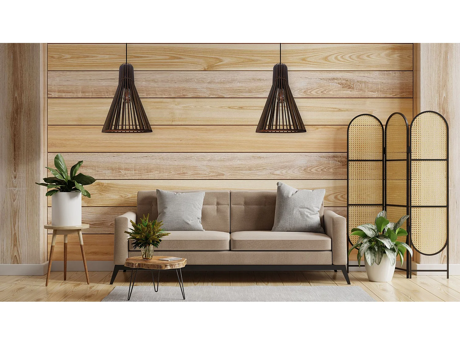 Lampe Suspendue Toolight App1350-Cp Boho Black