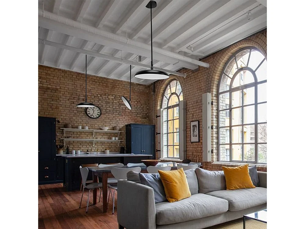 Lampe Suspendue Toolight Led App1280-Cp Black