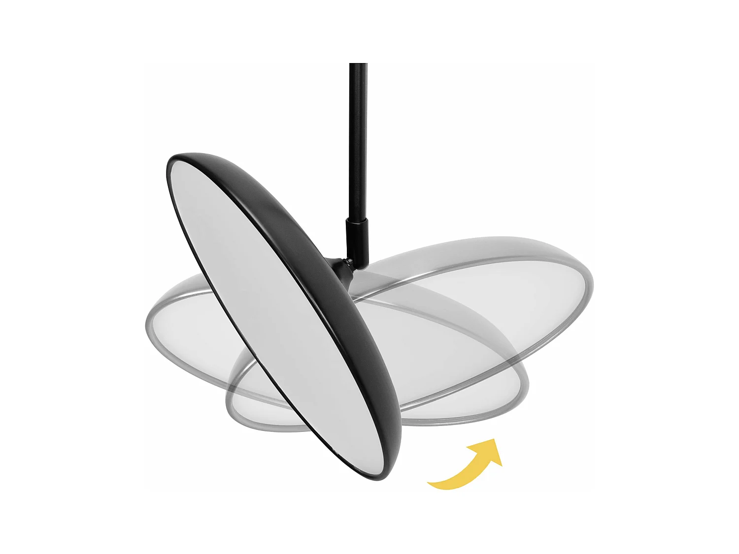 Hängelampe Toolight Led App1280-Cp Black