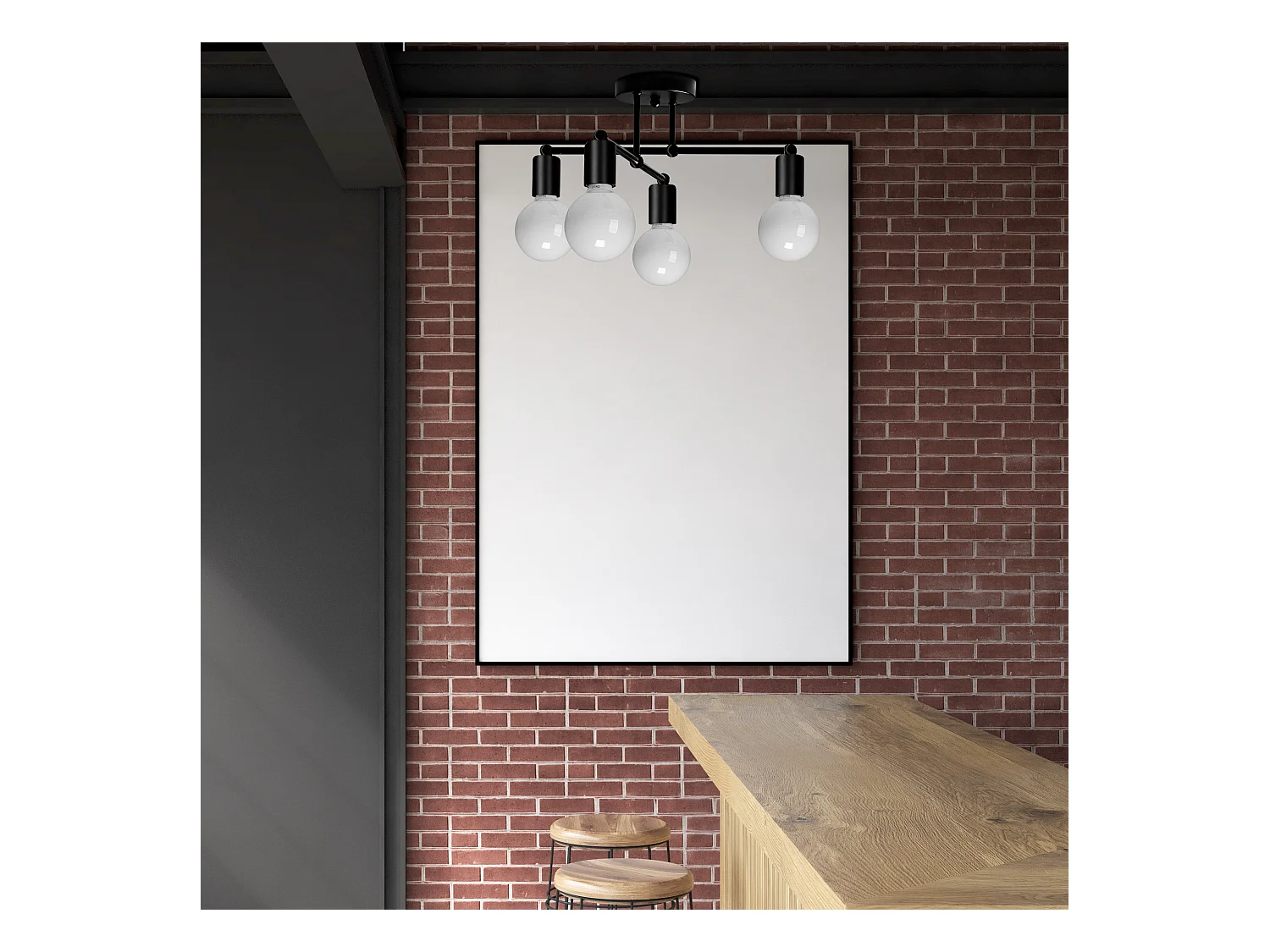 Lampe Suspendue Toolight 392200 Black