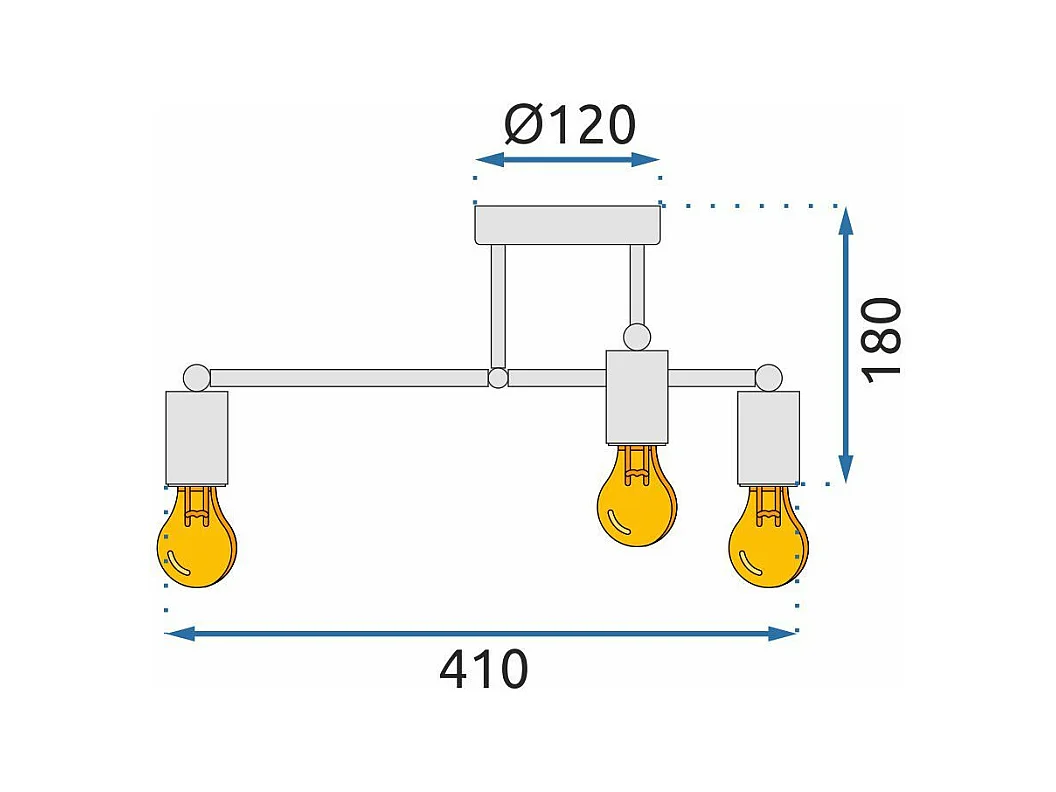 Lampe Suspendue Toolight 392200 Black