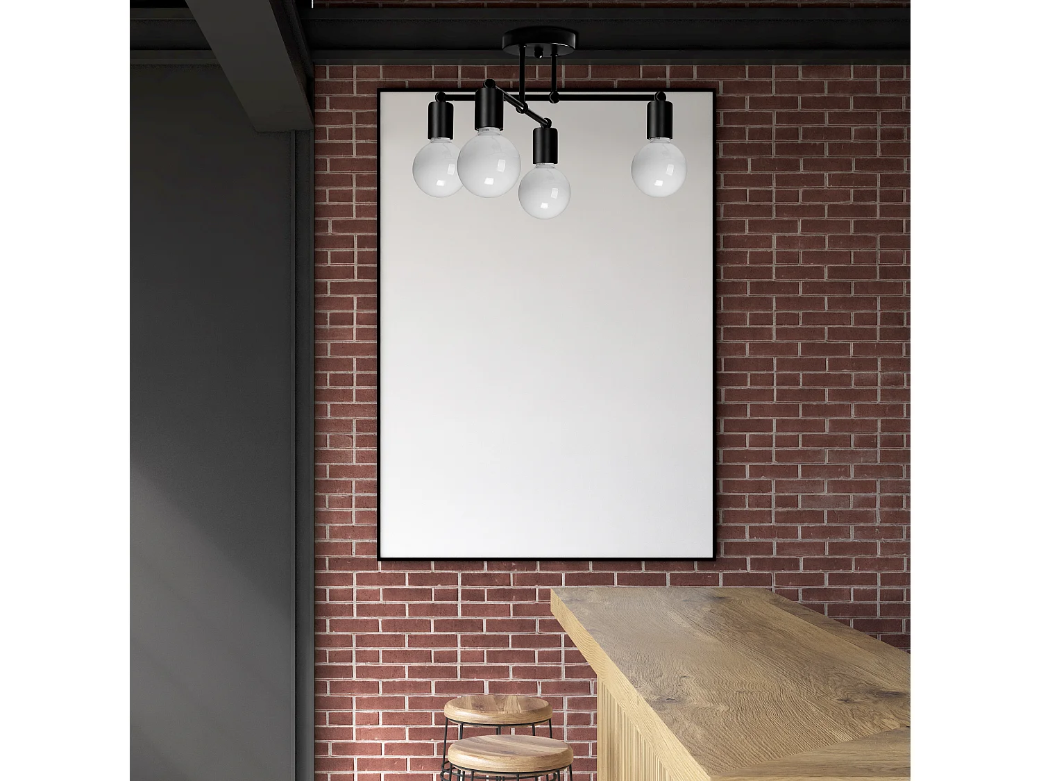 Lampe Suspendue Toolight 392200 Black