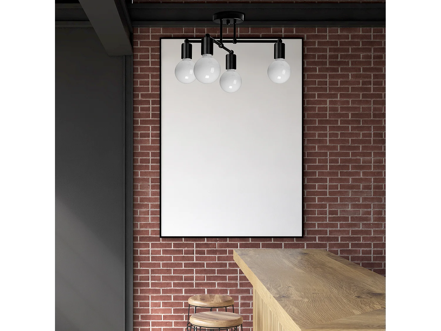 Lampe Suspendue Toolight 392200 Black