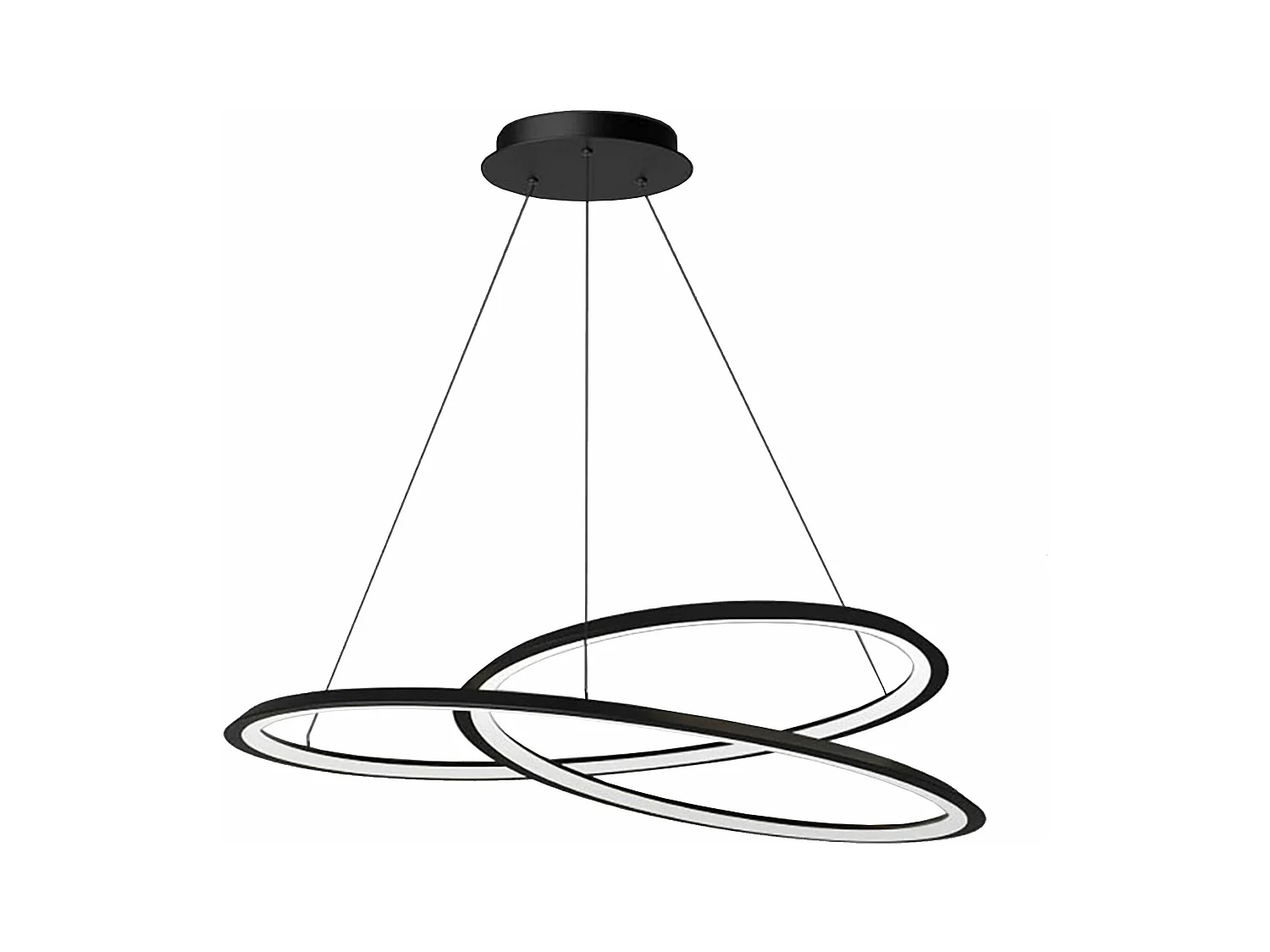 Lampe Suspendue Toolight App1194-Cp Black
