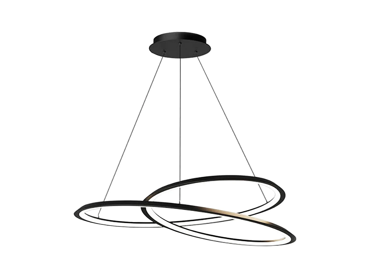 Lampe Suspendue Toolight App1194-Cp Black