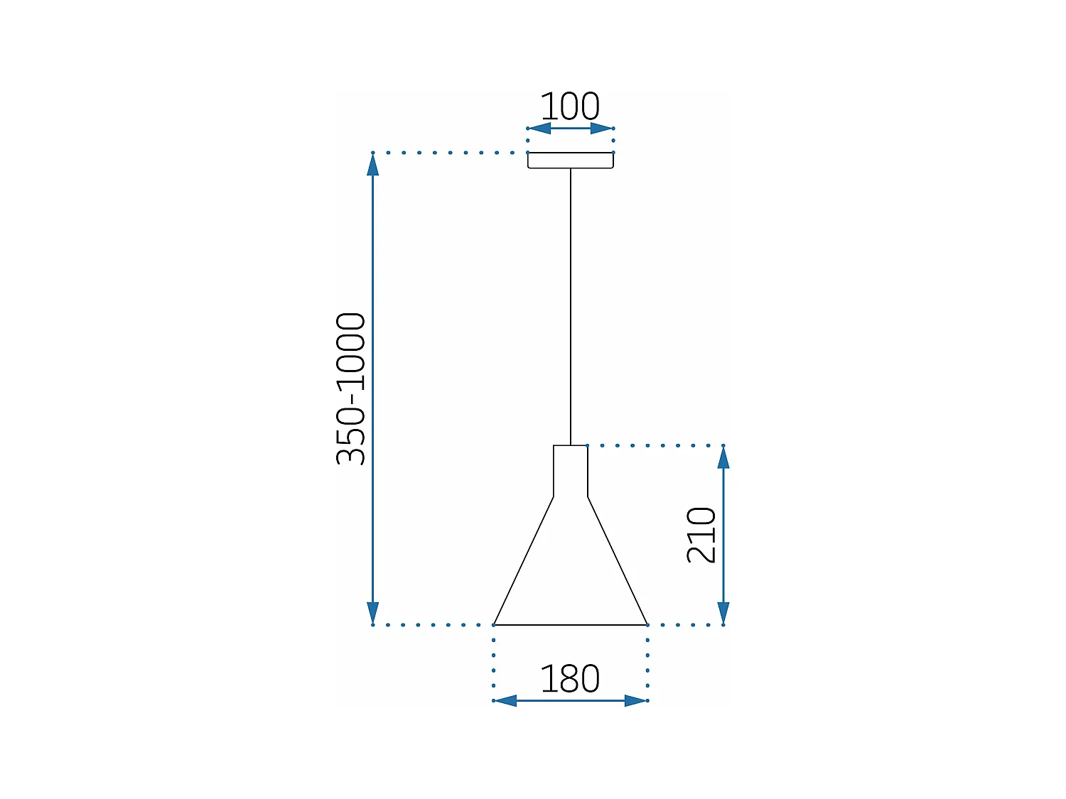 Lampe Suspendue Toolight App995-1Cp Black