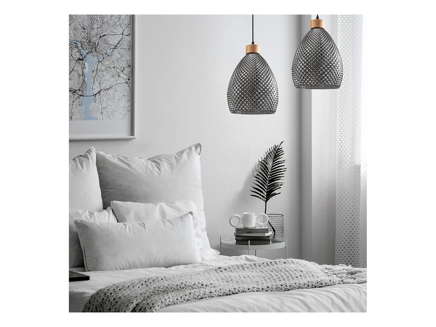 Lampe Suspendue Toolight App897-1Cp Black