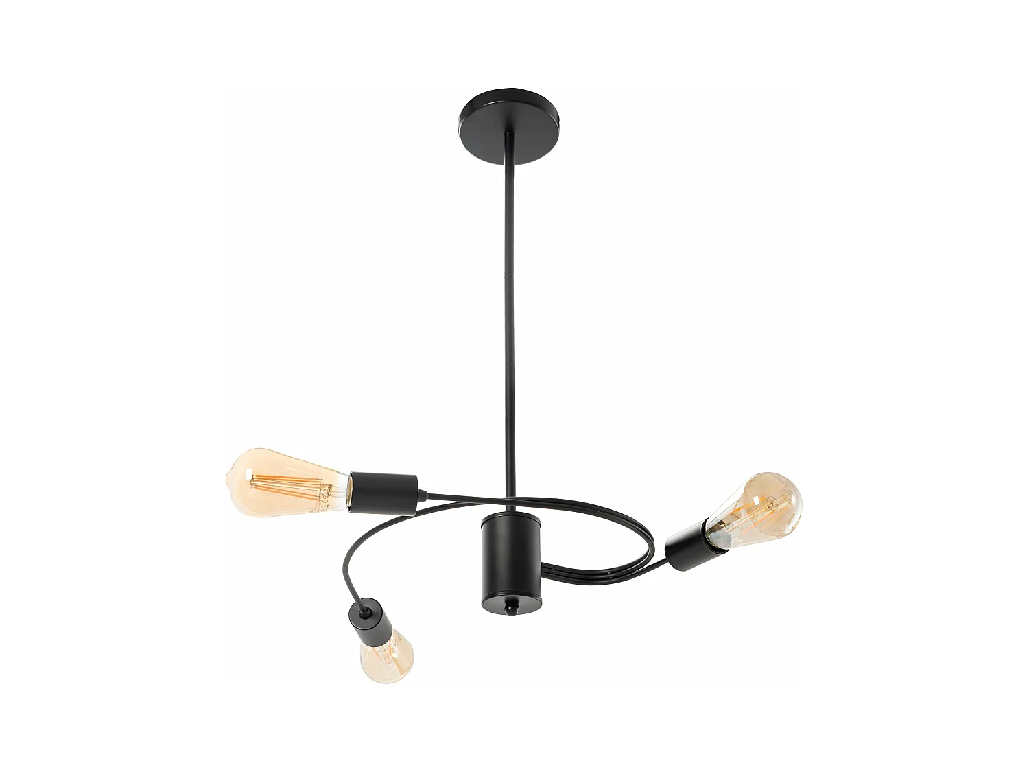 Hängelampe Toolight App740-3Cp Black