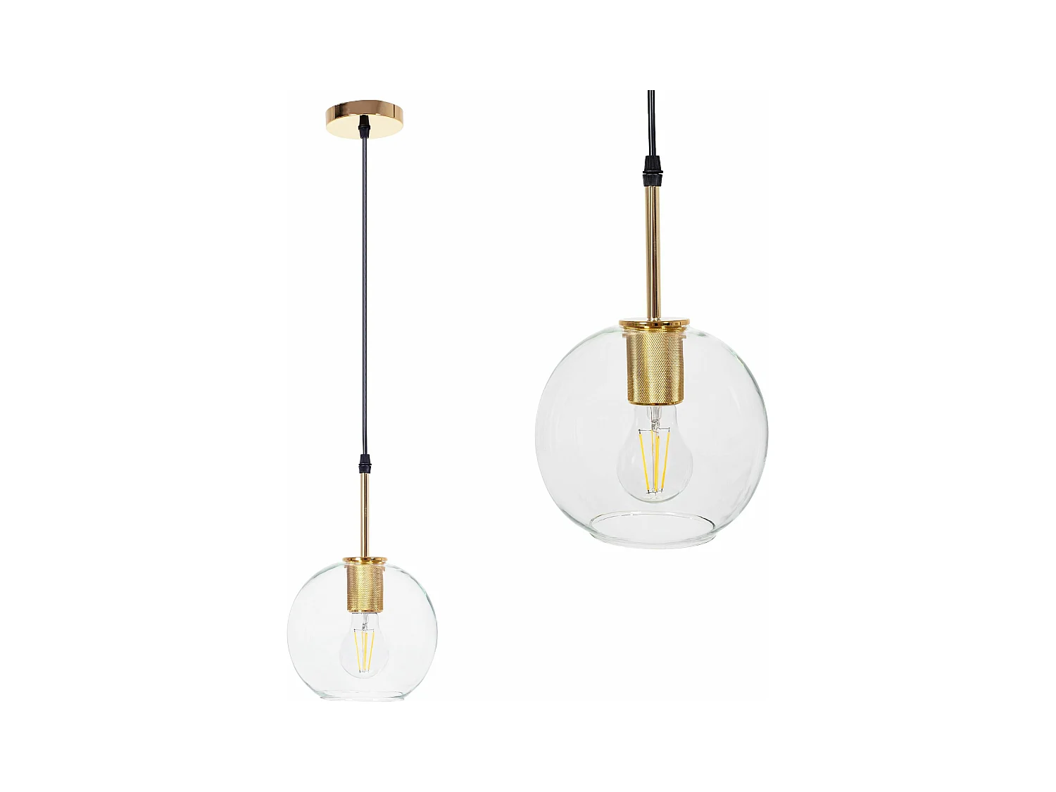 Lampe Suspendue Toolight App1177-1Cp Gold