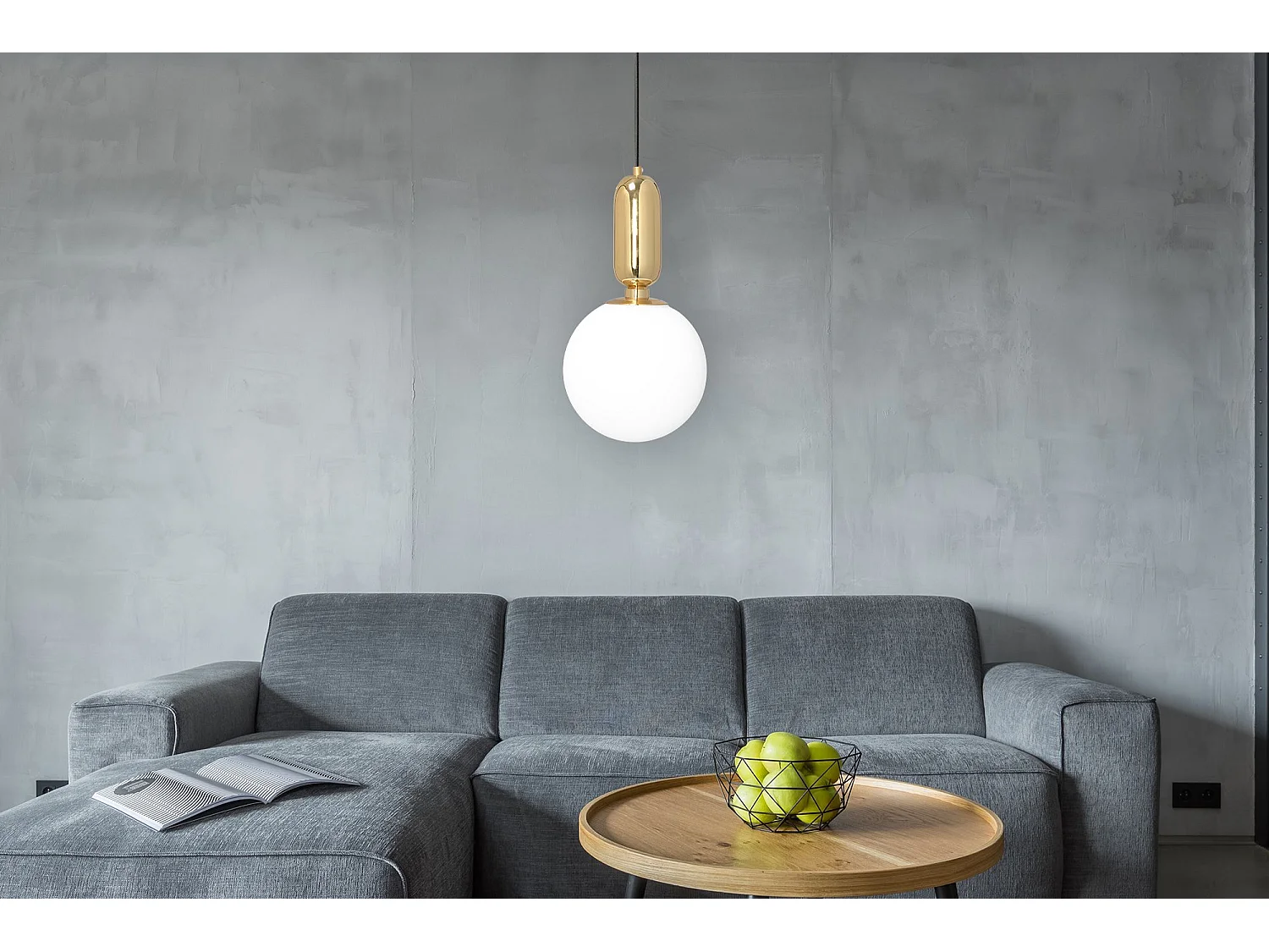 Lampe Suspendue Toolight App474-1Cp Gold