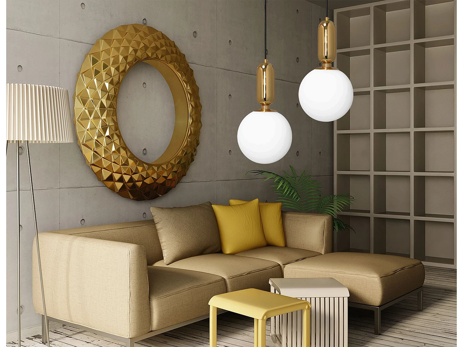 Hanglamp Toolight App474-1Cp Gold