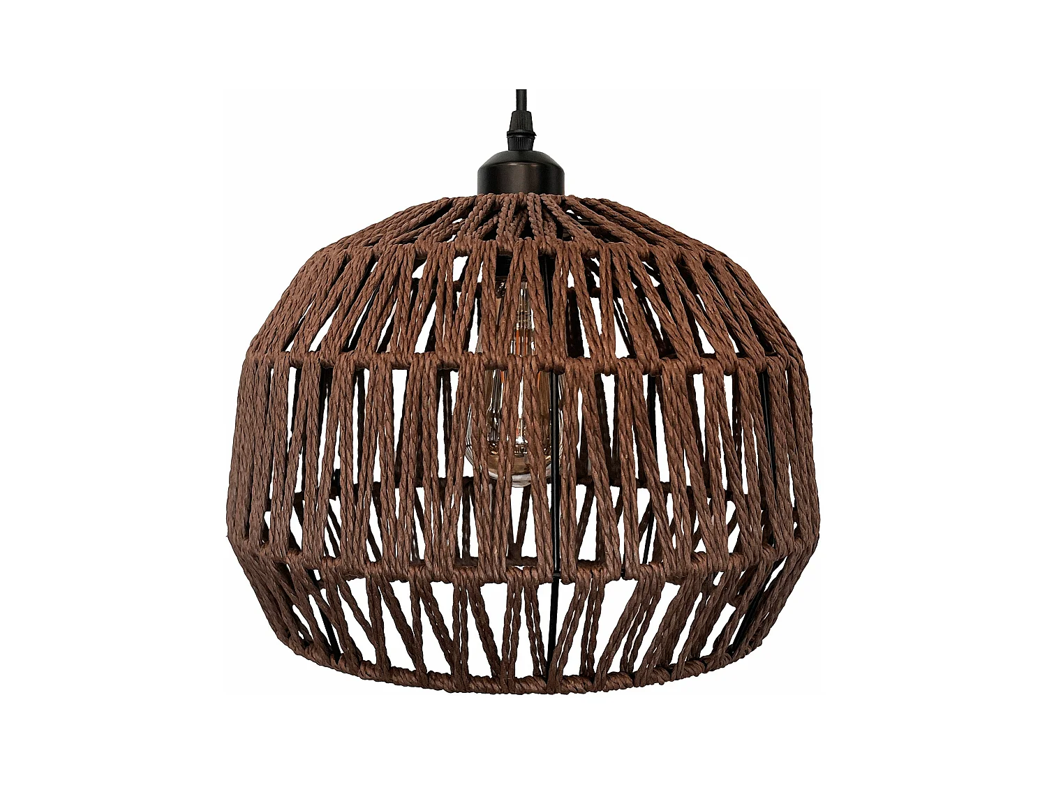 Lampe Suspendue Toolight App1292-1Cp Boho Brown