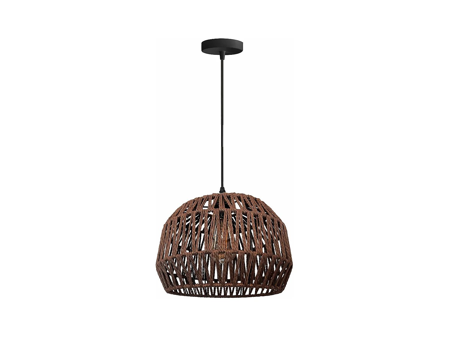 Lampe Suspendue Toolight App1292-1Cp Boho Brown