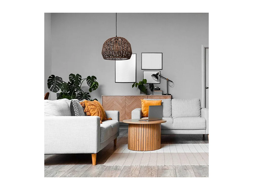 Lampe Suspendue Toolight App1292-1Cp Boho Brown