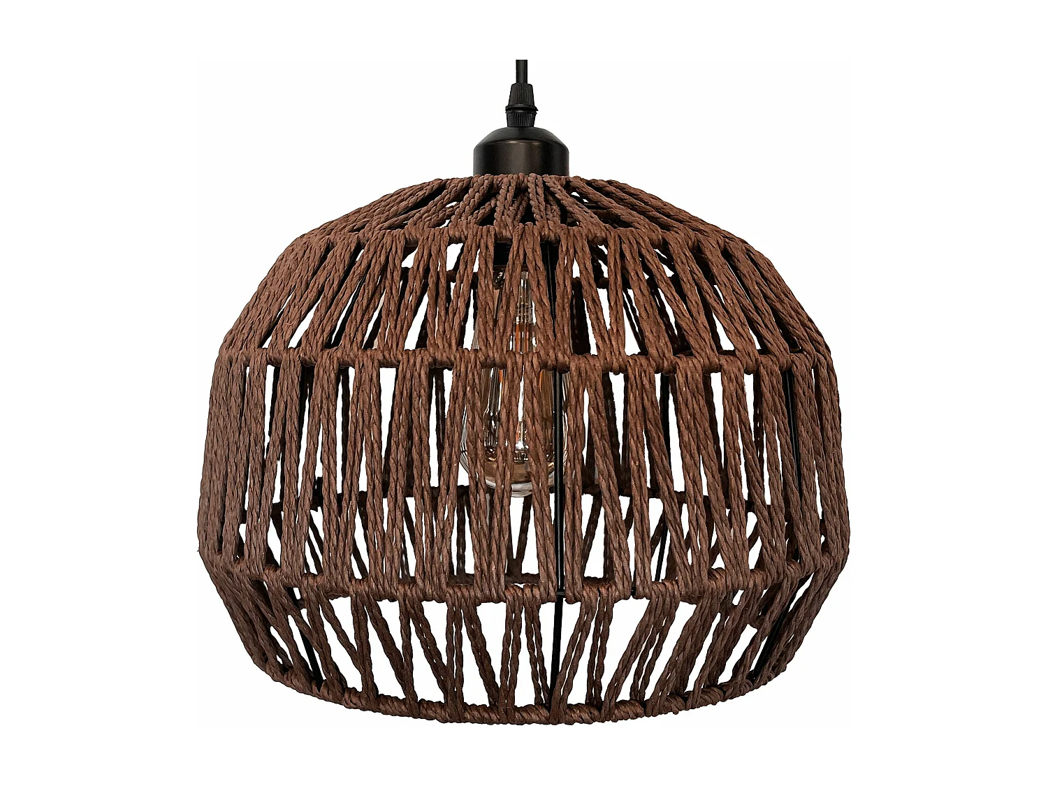 Lampe Suspendue Toolight App1292-1Cp Boho Brown