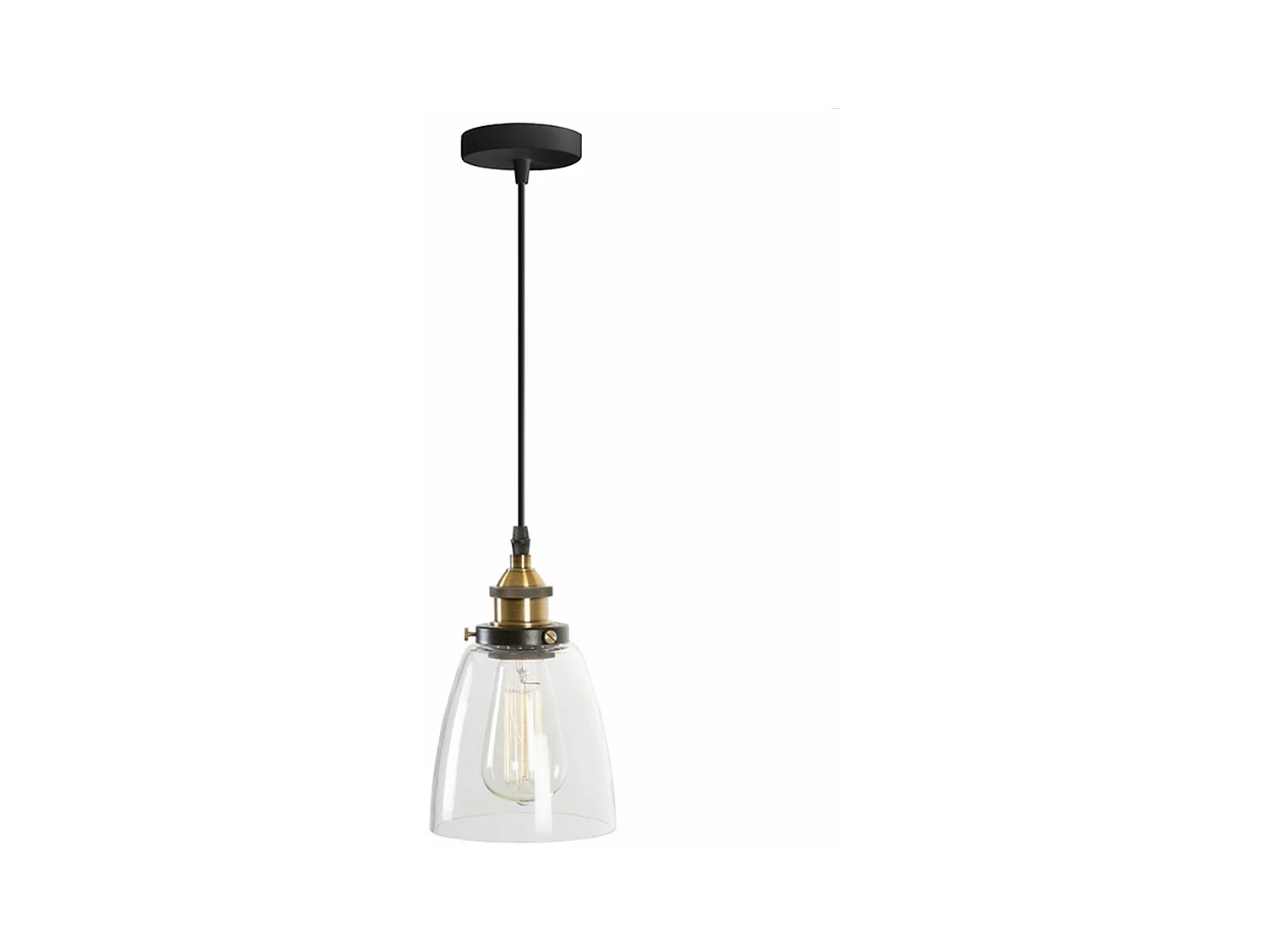 Lampe Suspendue Toolight App048-1Cp Verto D Transparent