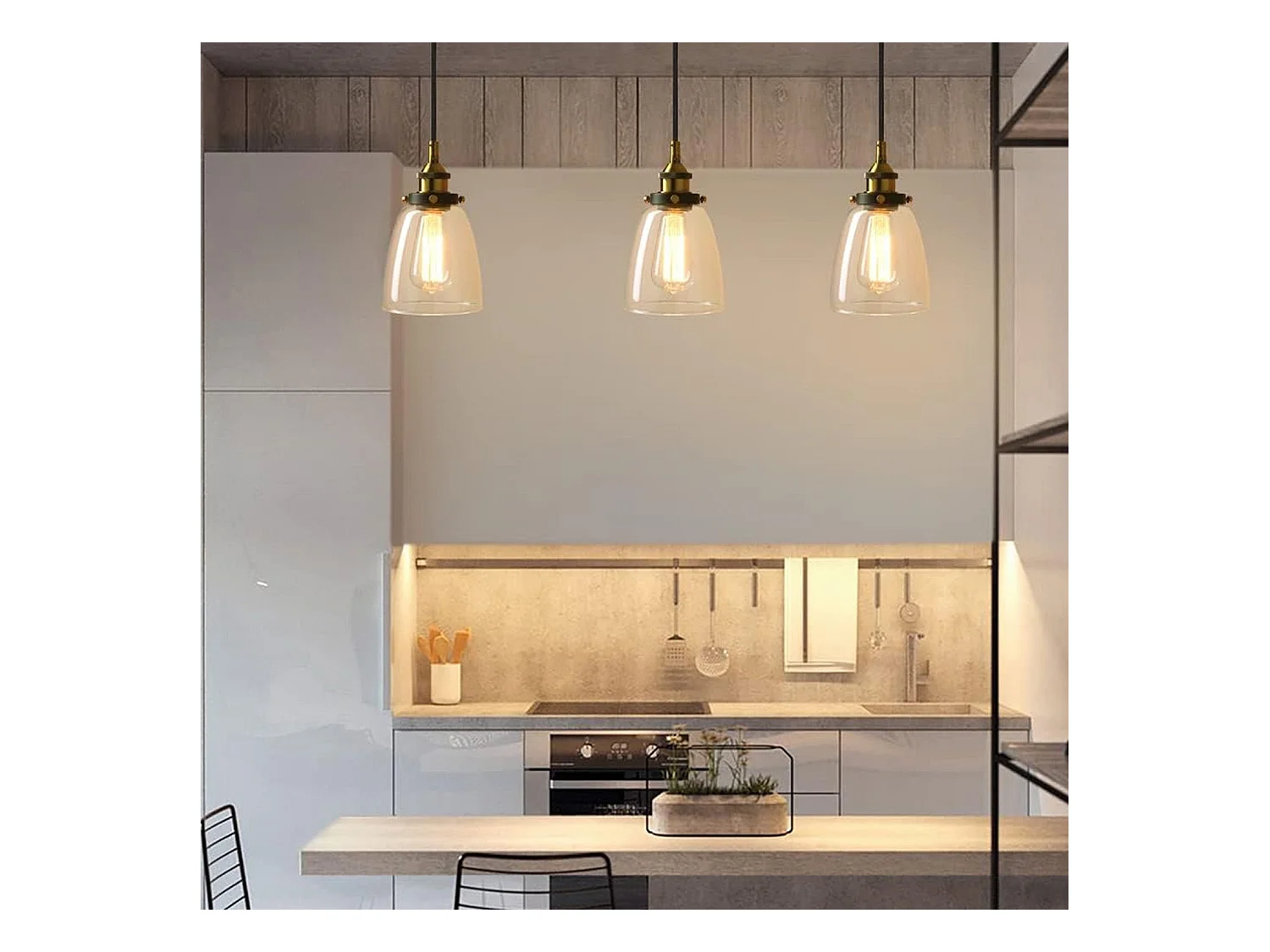 Lampe Suspendue Toolight App048-1Cp Verto D Transparent