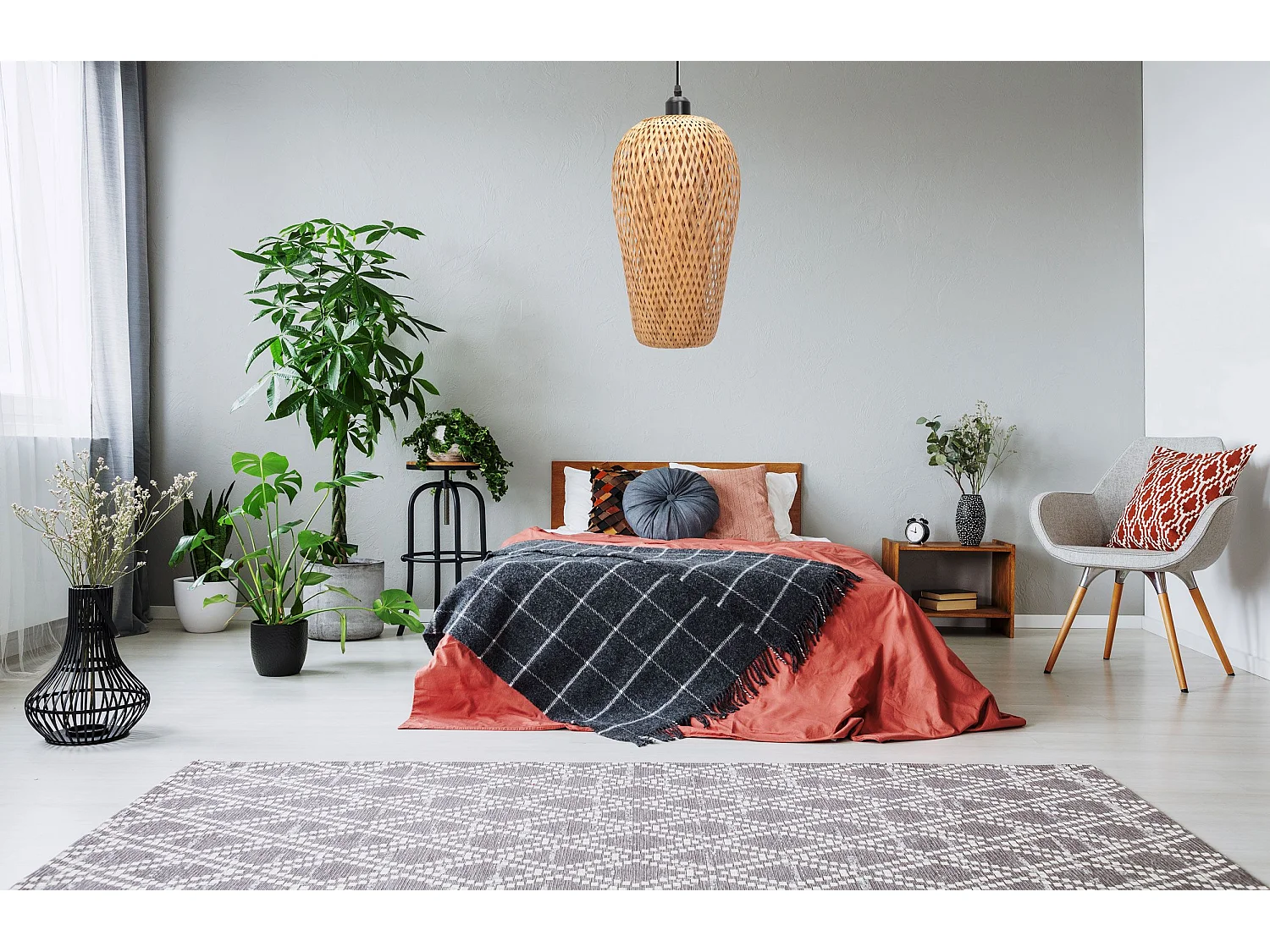 Lampe Suspendue Toolight App986-1Cp Brown