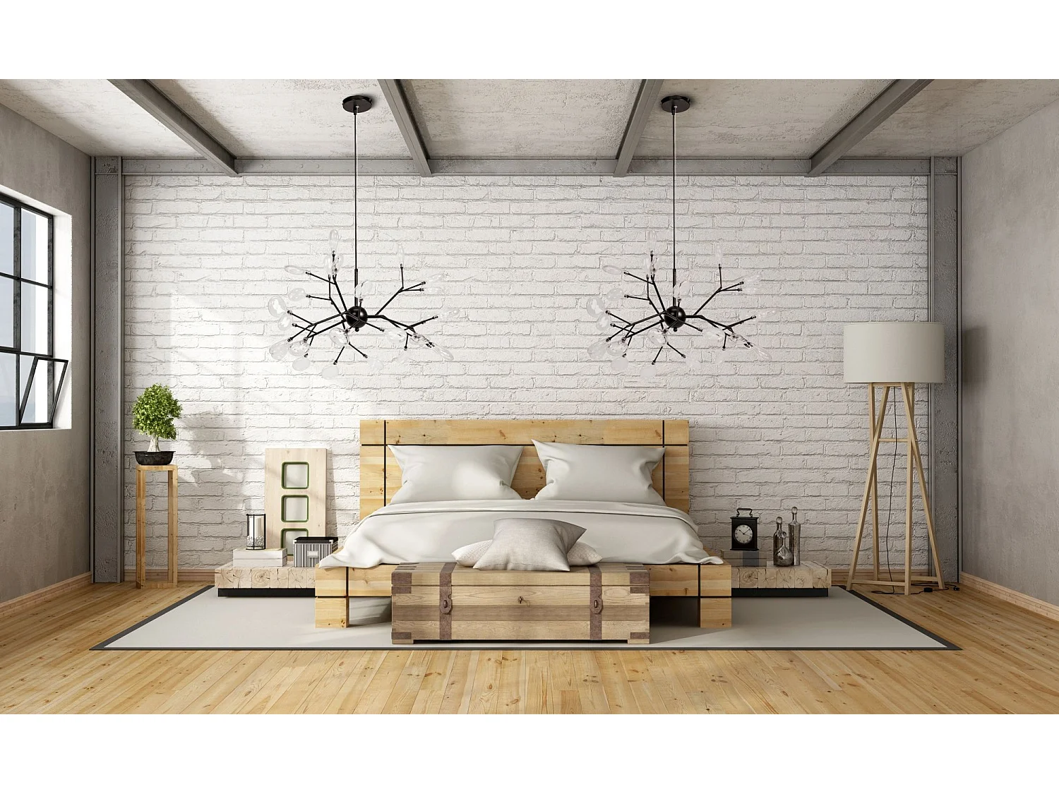 Lampe Suspendue Toolight App590-Cp Black