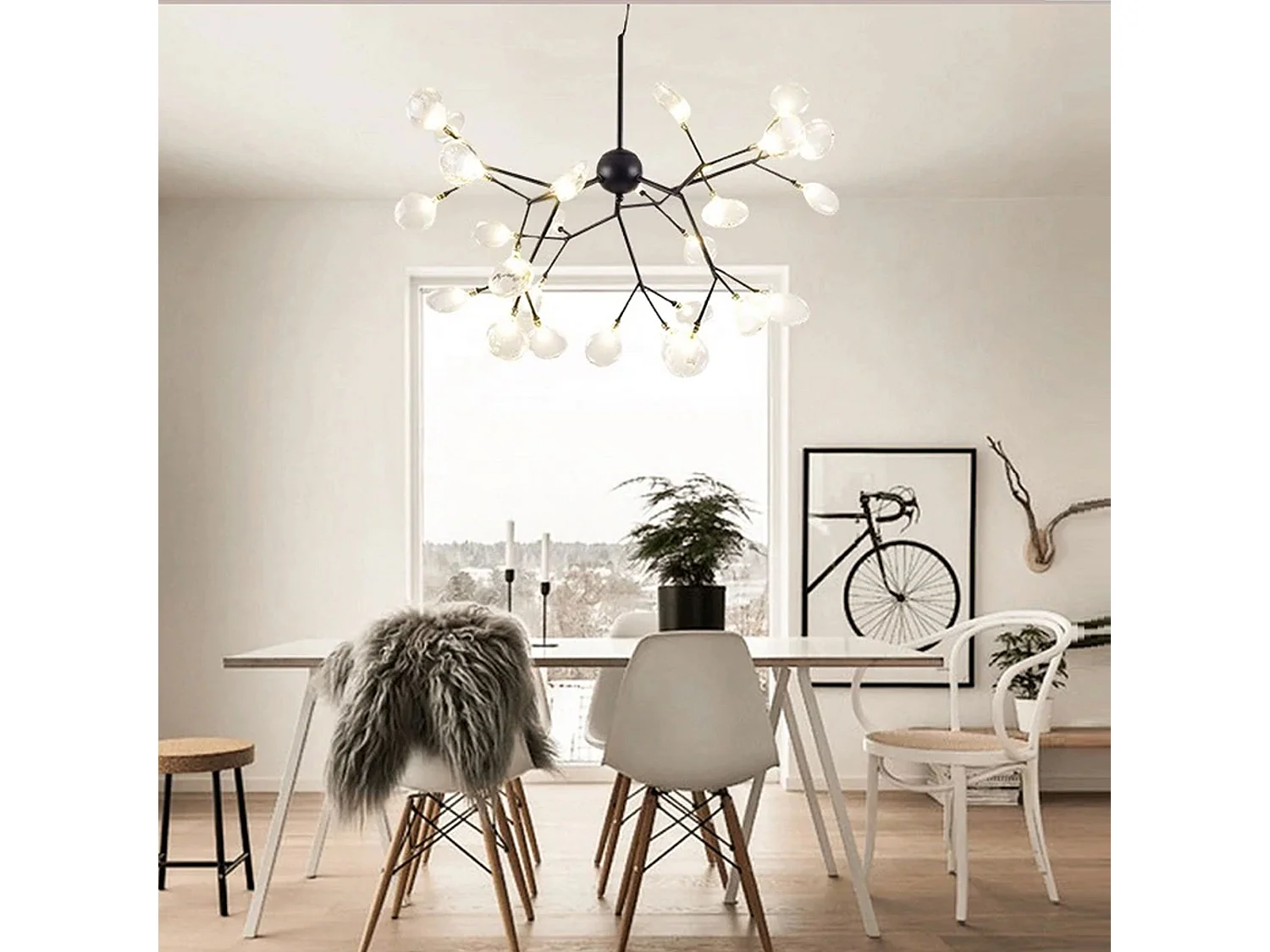 Lampe Suspendue Toolight App590-Cp Black