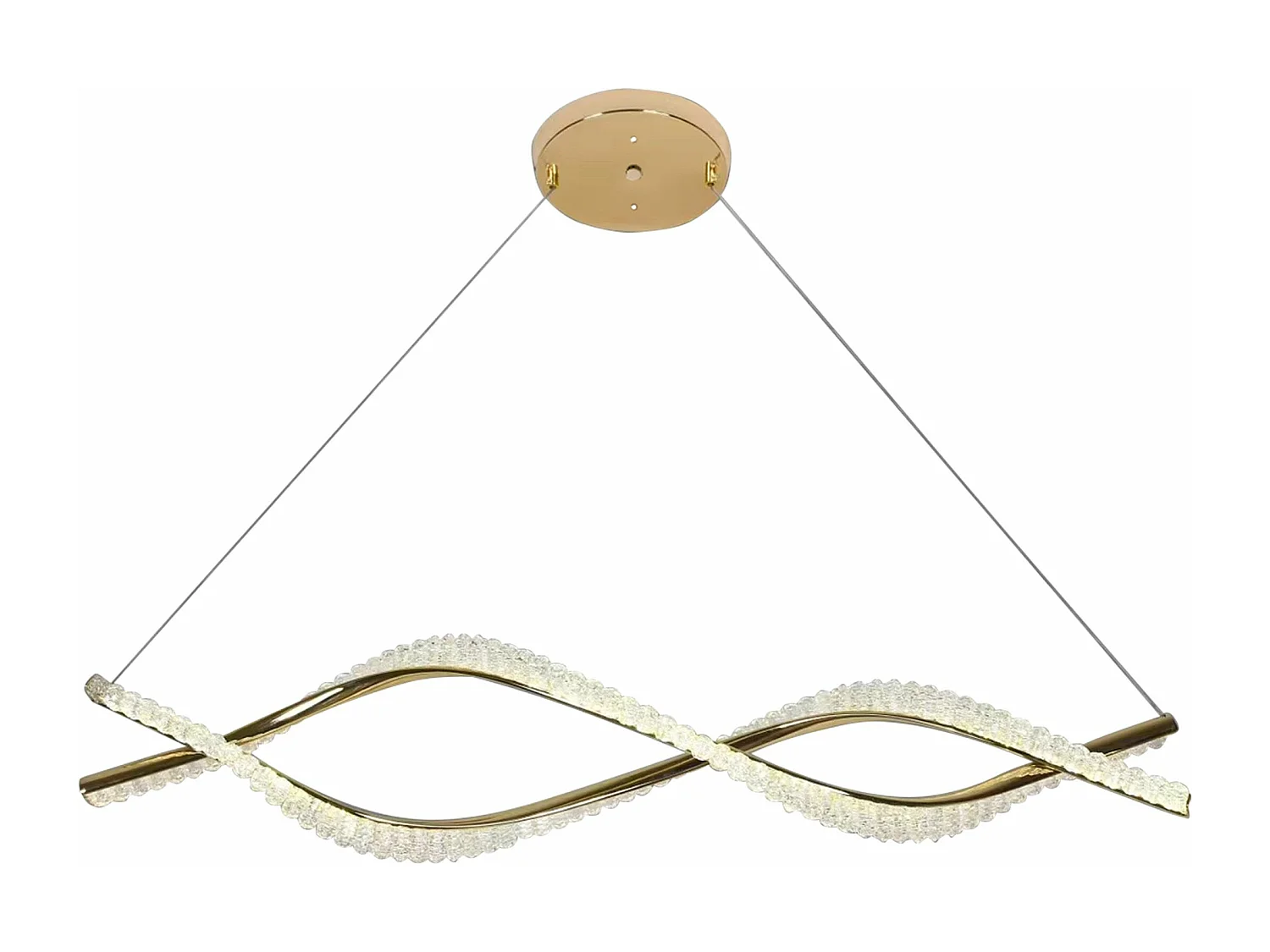 Lampe Suspendue Toolight Led G033-Cp Gold