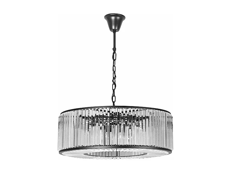 Candeeiro Suspenso Toolight App1651-6Cp 50Cm Black