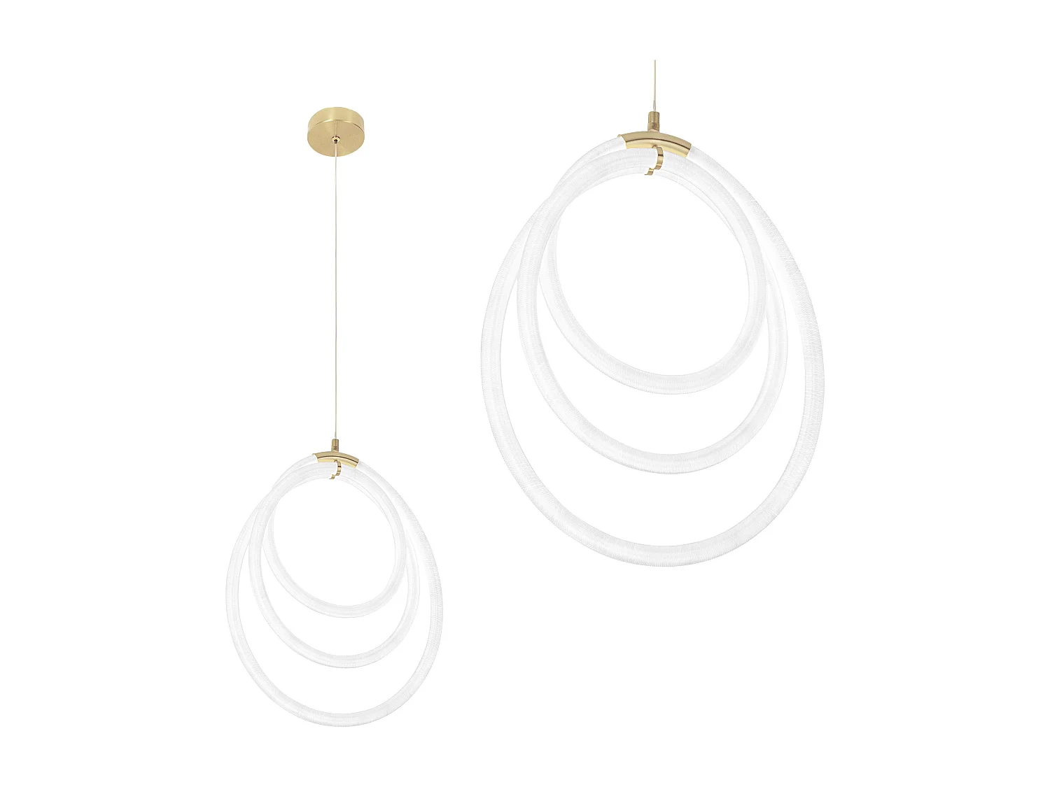 Lampe Suspendue Toolight Led G016-Cp Gold