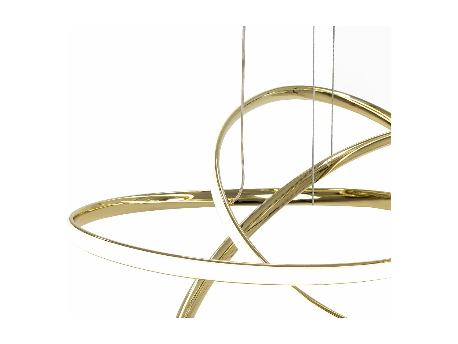 Candeeiro Suspenso Toolight Led App815-Cp Node Gold