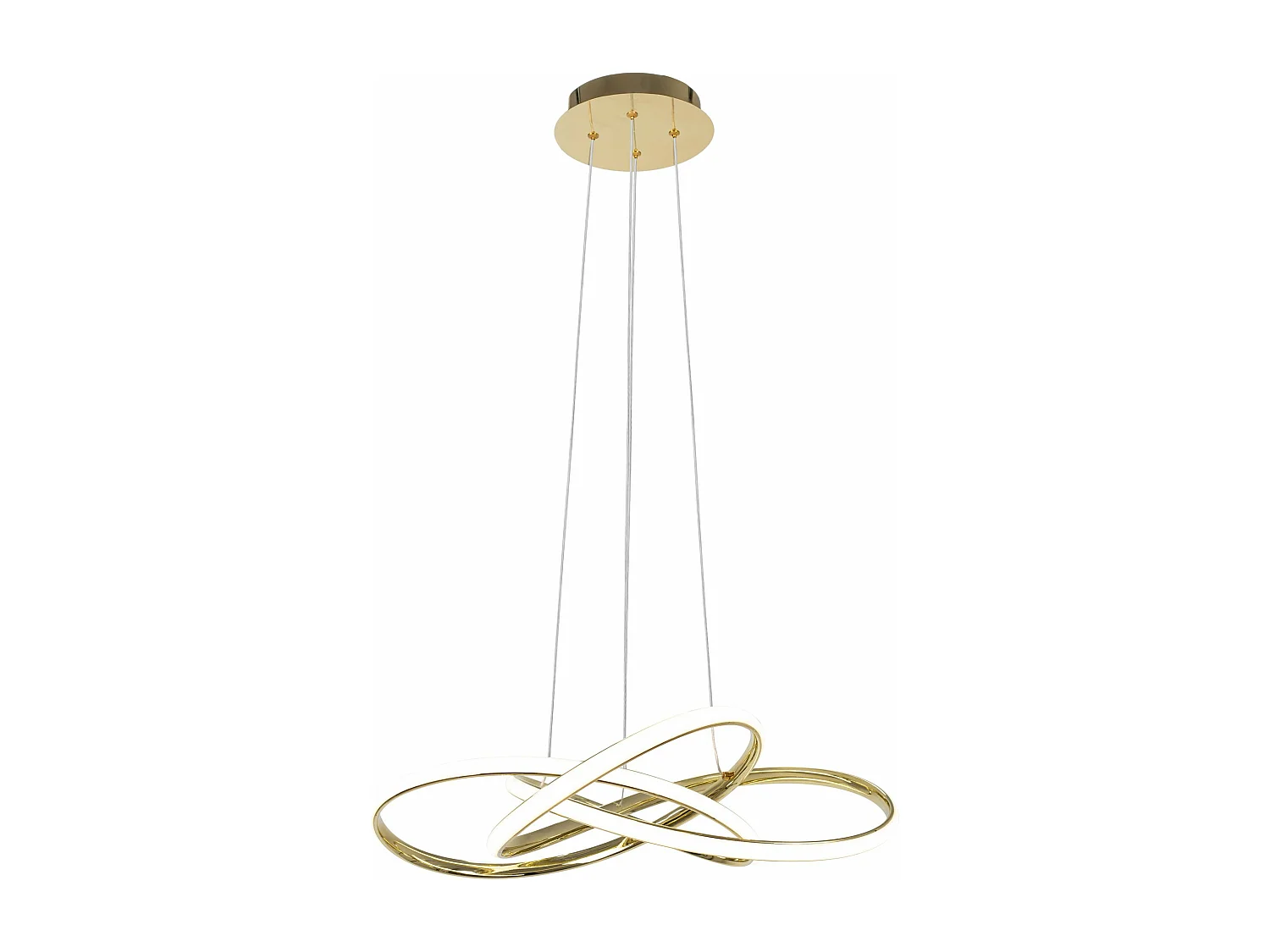 Candeeiro Suspenso Toolight Led App815-Cp Node Gold