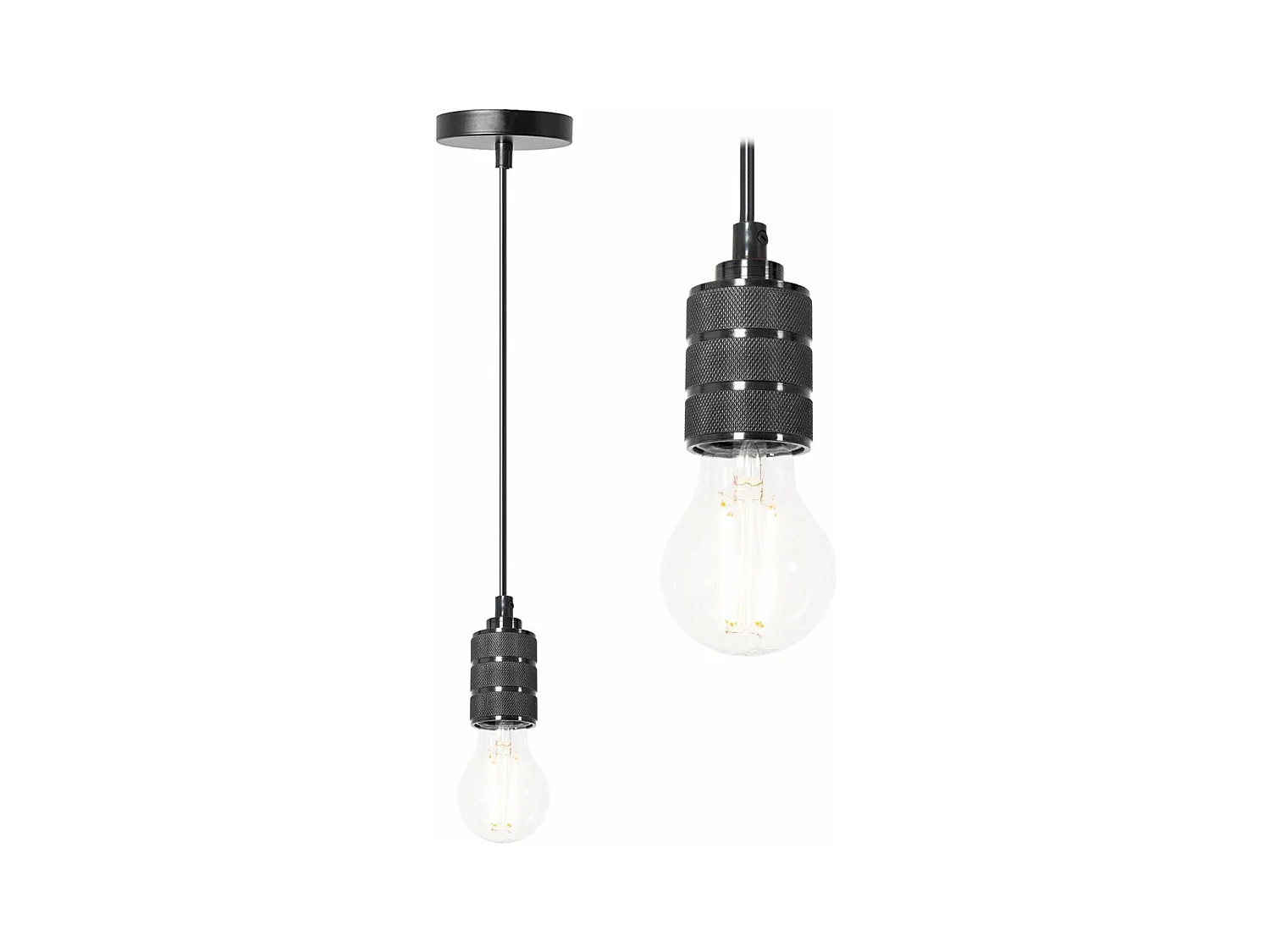 Lampe Suspendue Toolight App342-1Cp Black