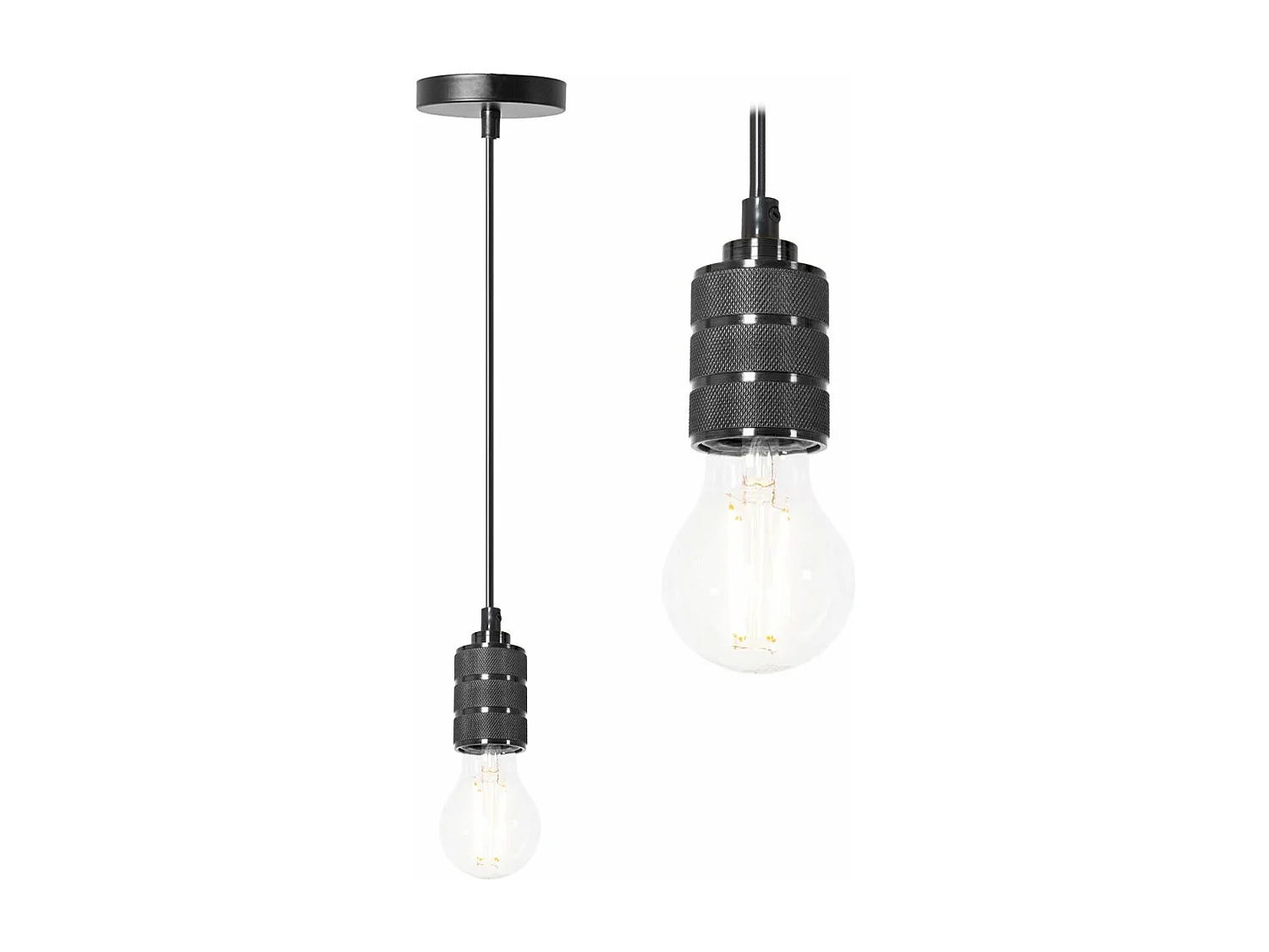Lampe Suspendue Toolight App342-1Cp Black